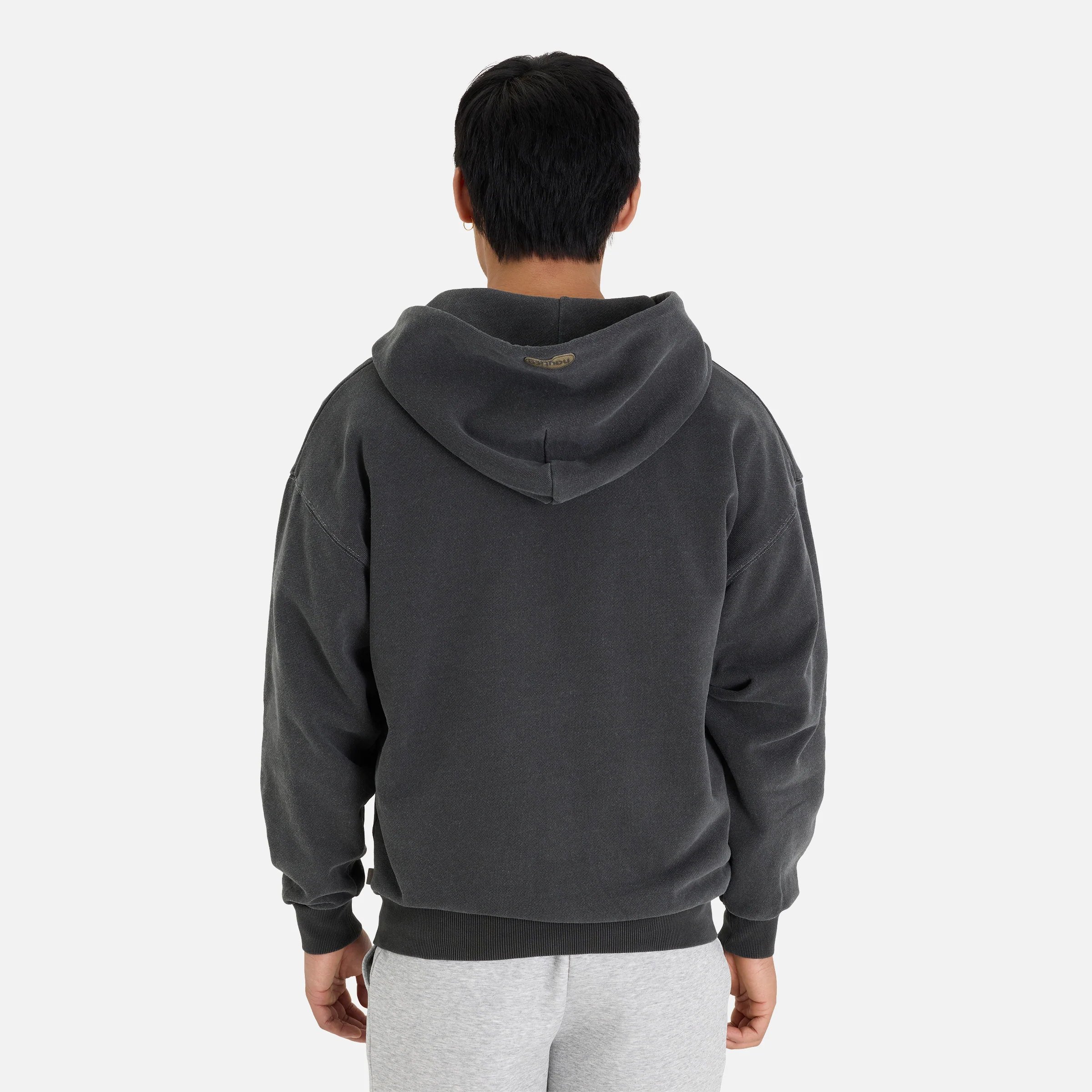 Reebok X Nautica Japan Pigment Dyed Zip Hoodie Black - Image 4