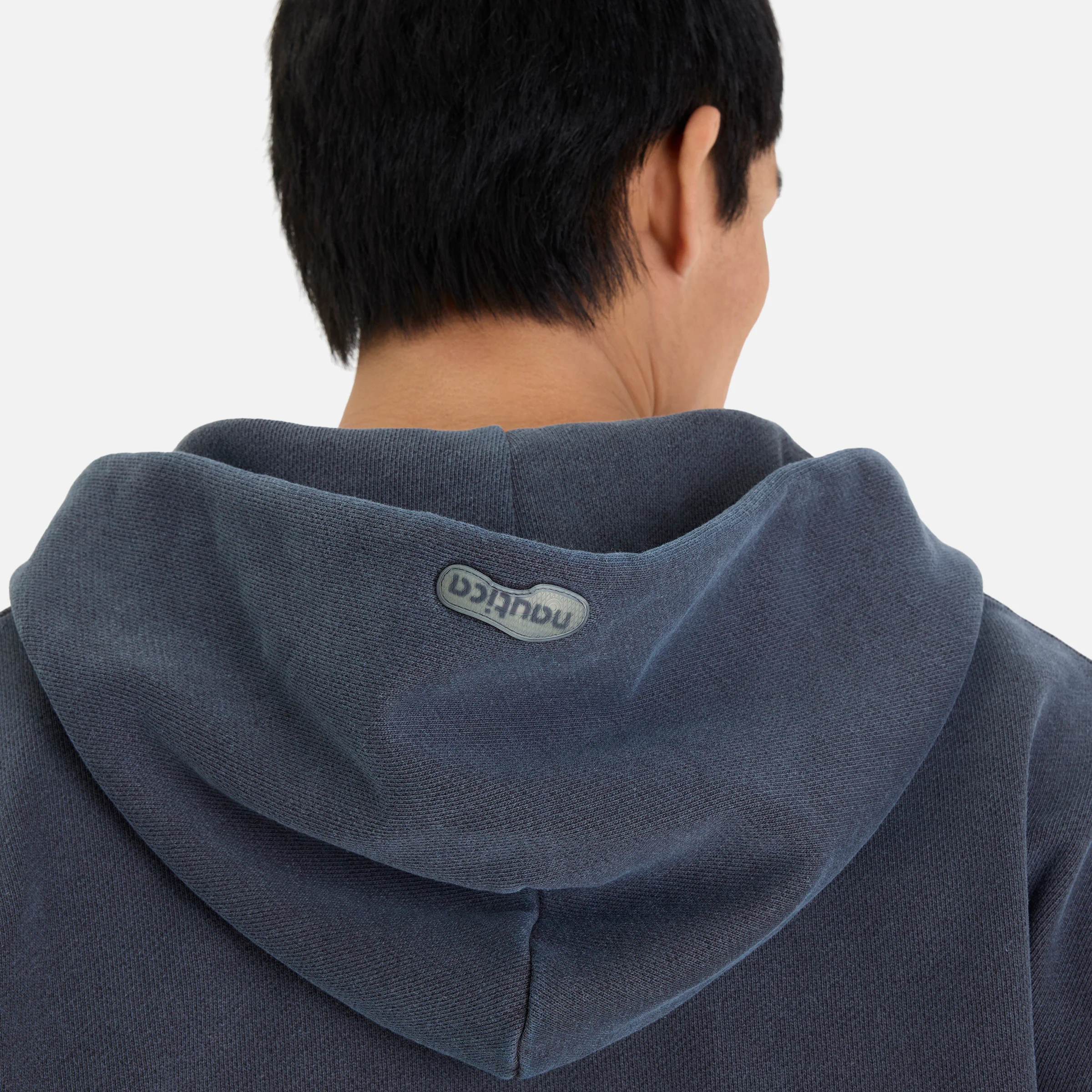 Reebok X Nautica Japan Pigment Dyed Zip Hoodie Navy - Image 5