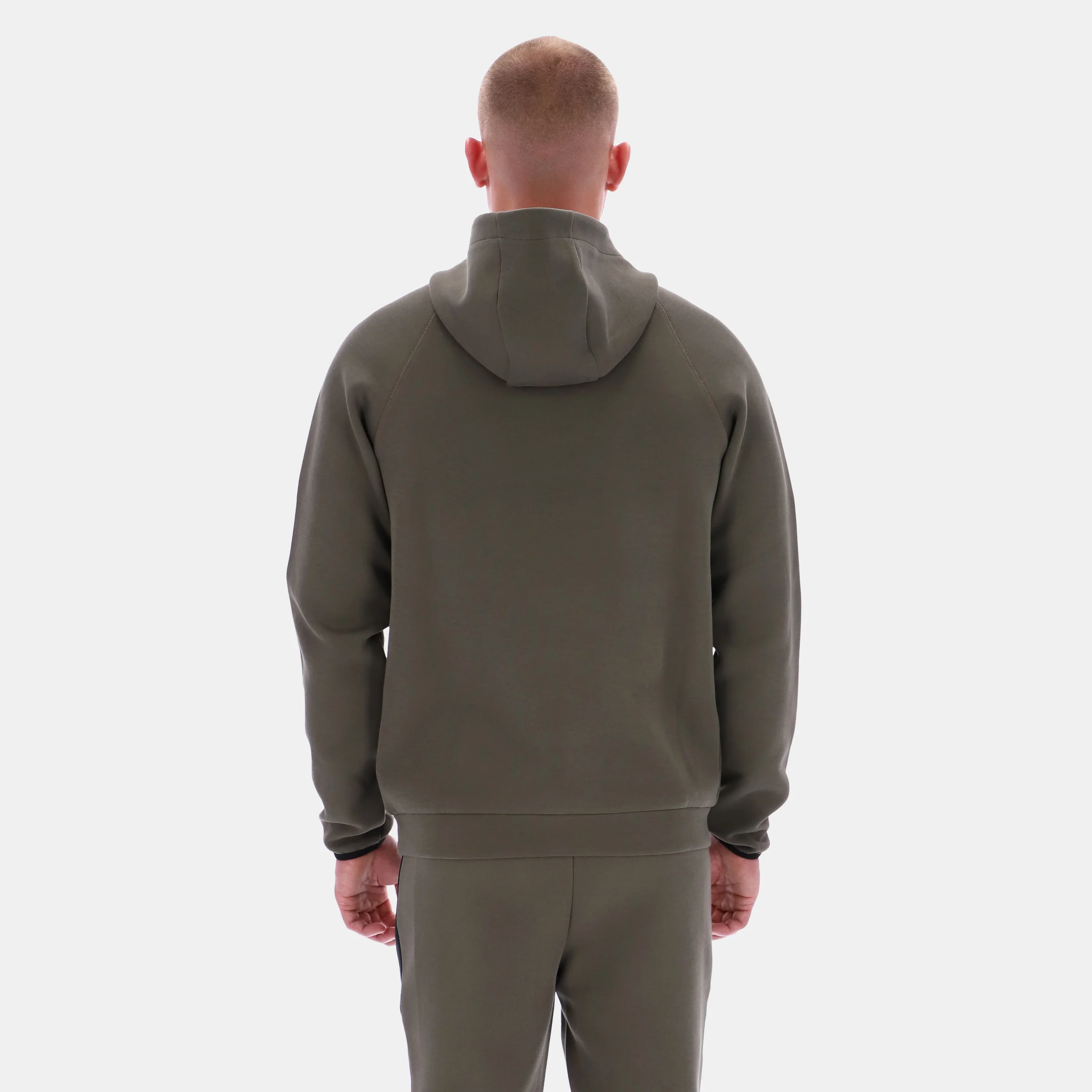 Overhead Hoody Fleece Army Army Green - Image 4