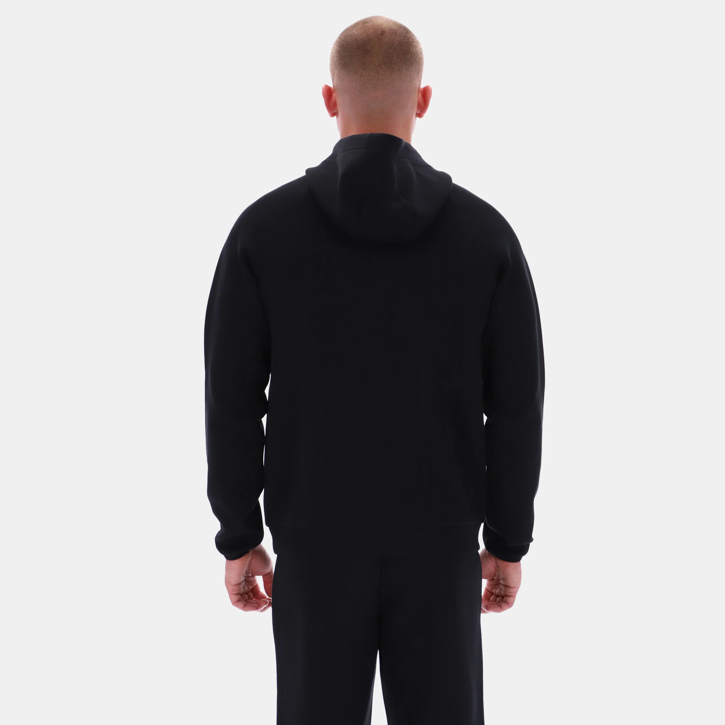 Overhead Hoody Fleece Army Black - Image 4