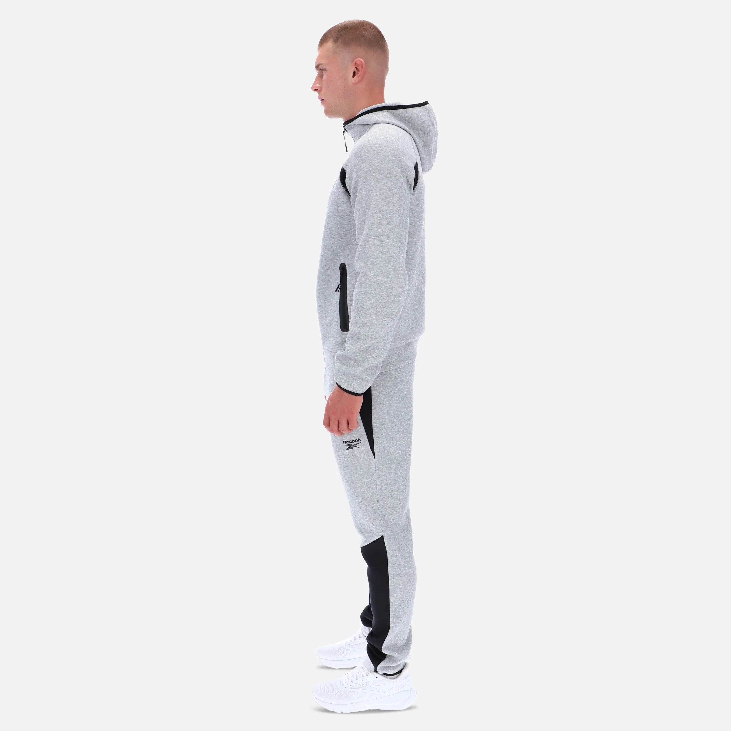 Panel Jogger Grey Marl/Black - Image 4