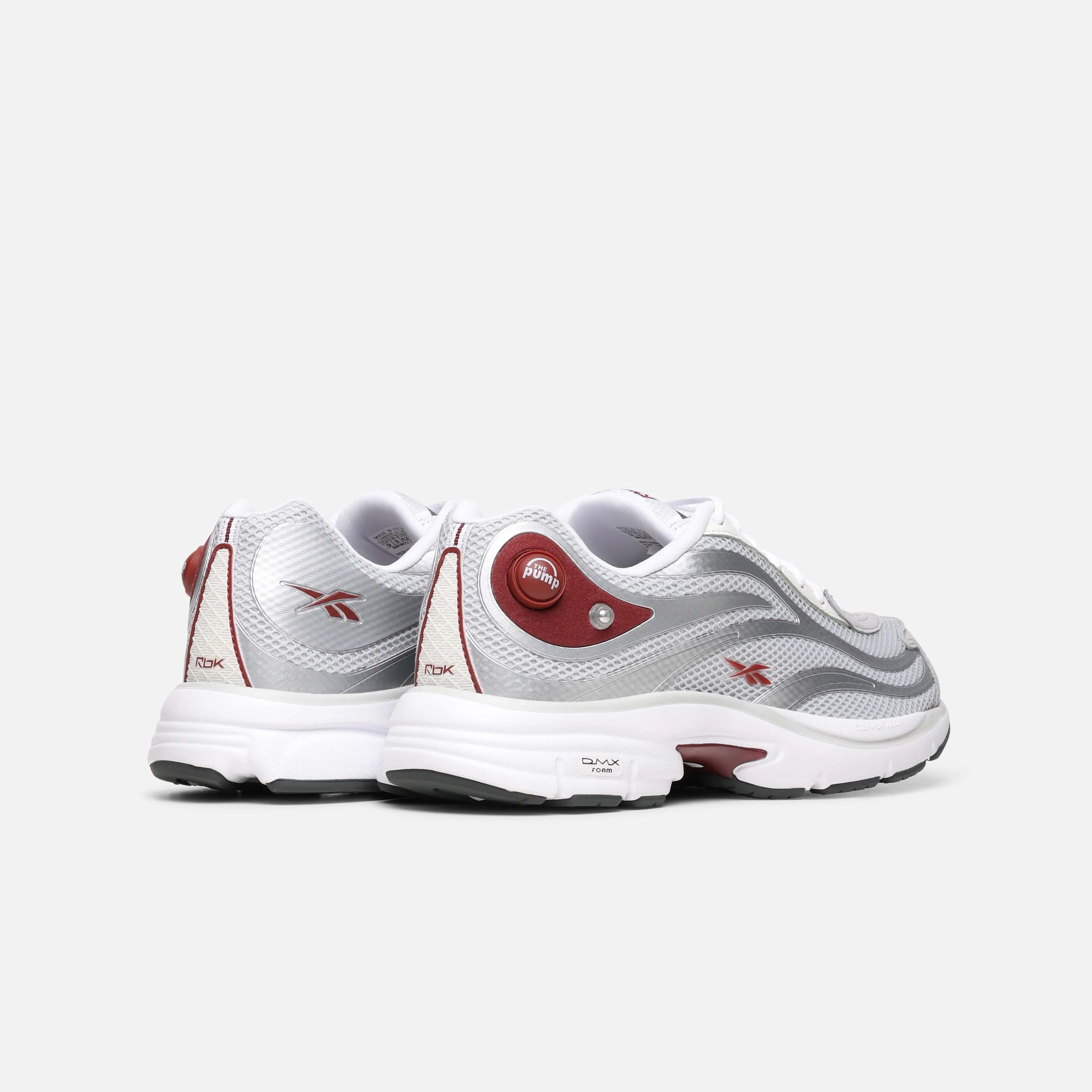 Premier Pump Paris Trainer Grey 1/Barely Grey/Rich Maroon - Image 5