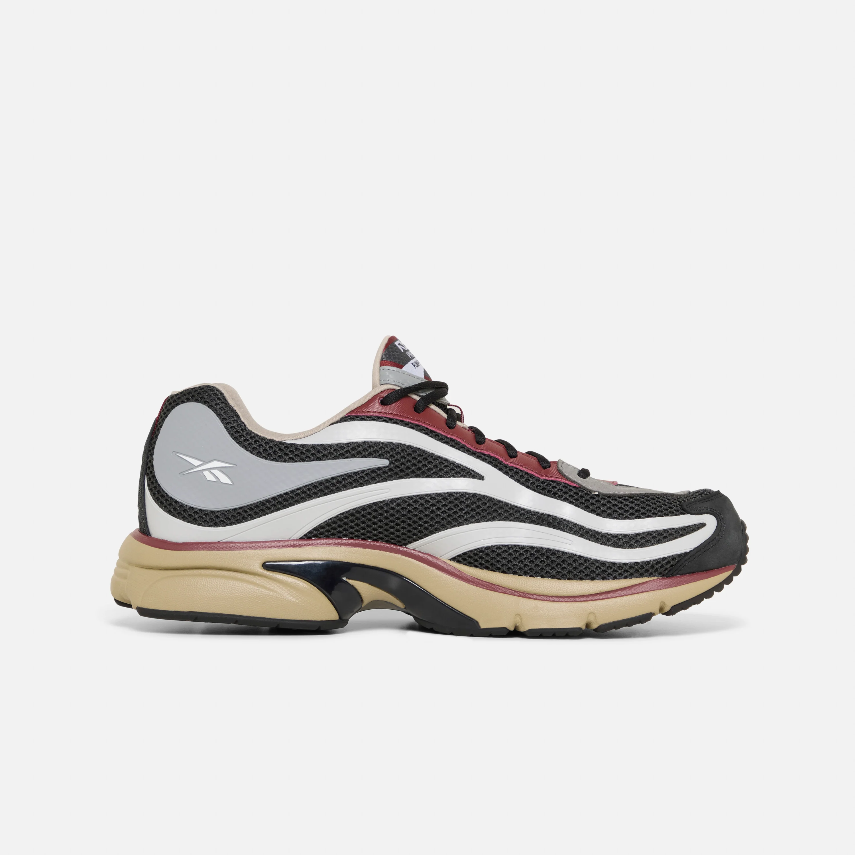 Premier Pump Paris Trainer Grey 6/Grey 1/Rich Maroon - Image 3