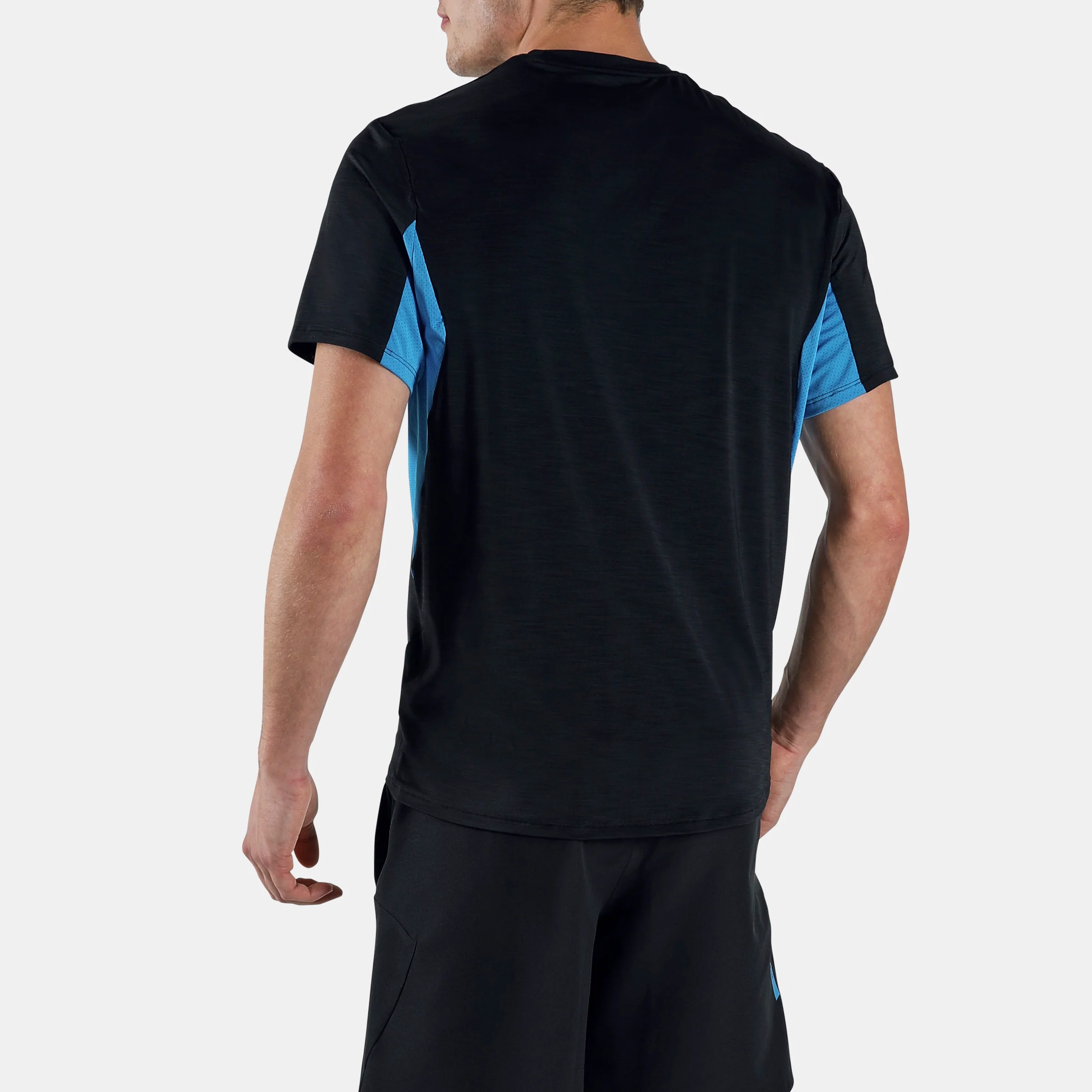 Rbk Chill Athlete Tee Black/Virtual Blue - Image 3