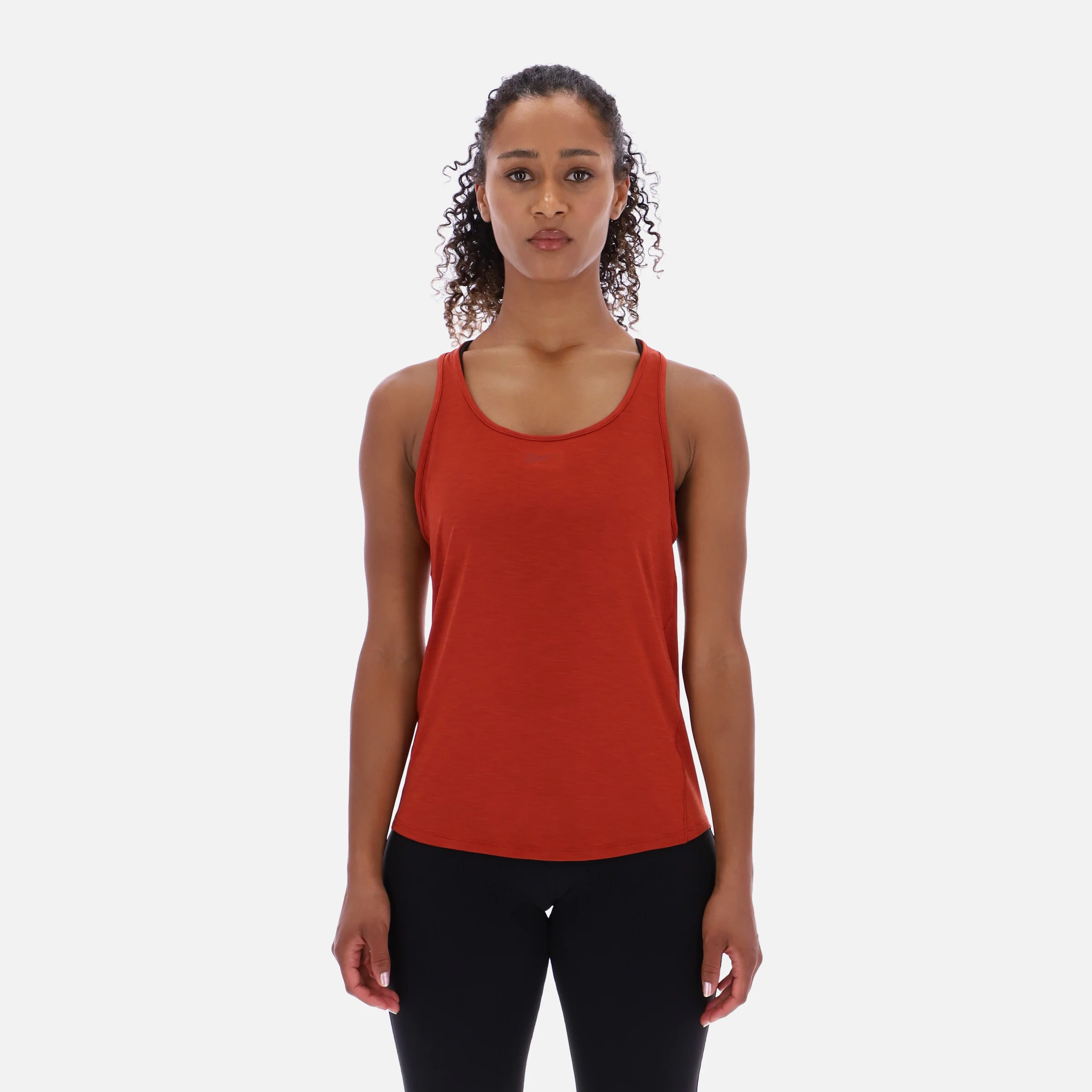 Rbk Chill Athletic Tank Burnt Red