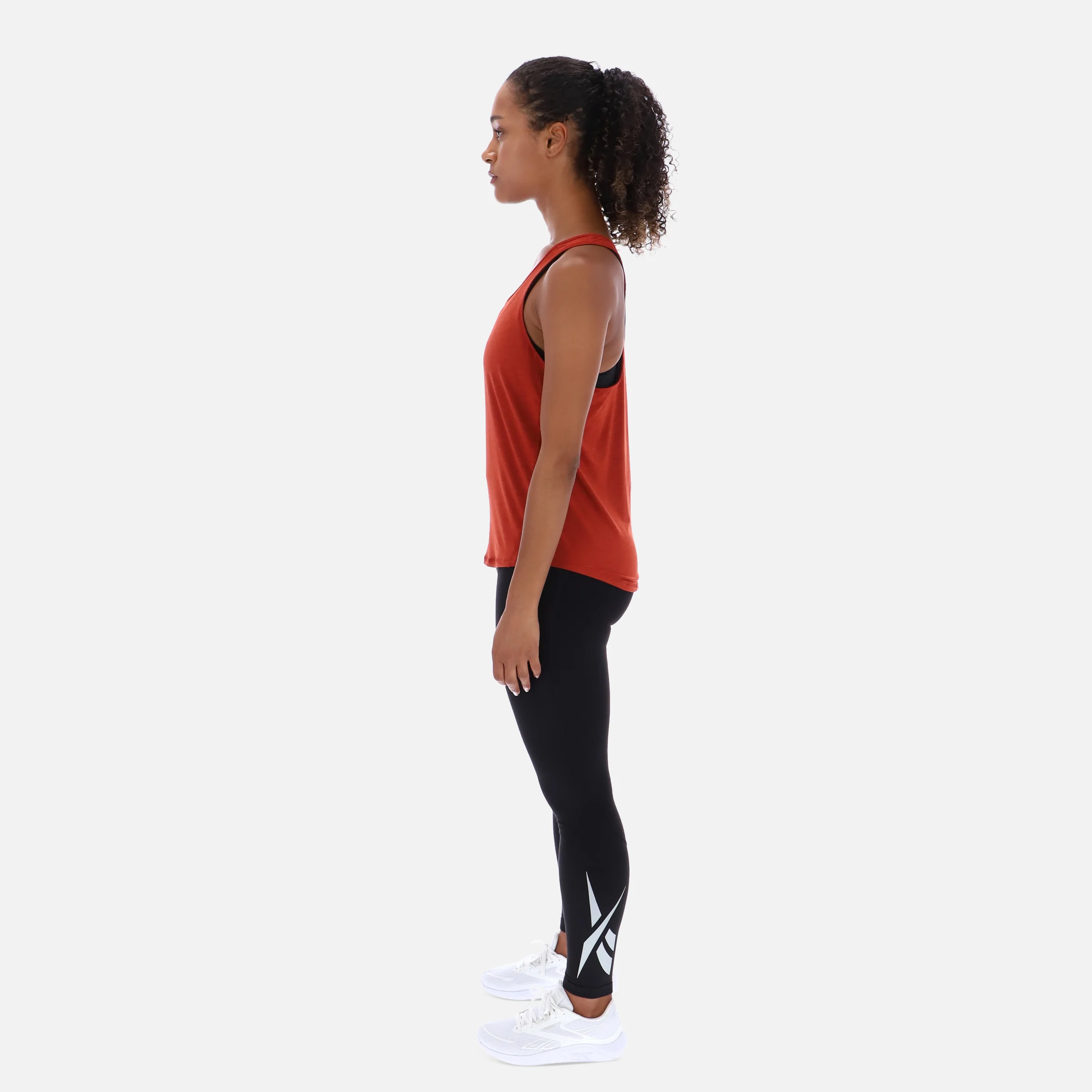 Rbk Chill Athletic Tank Burnt Red - Image 5