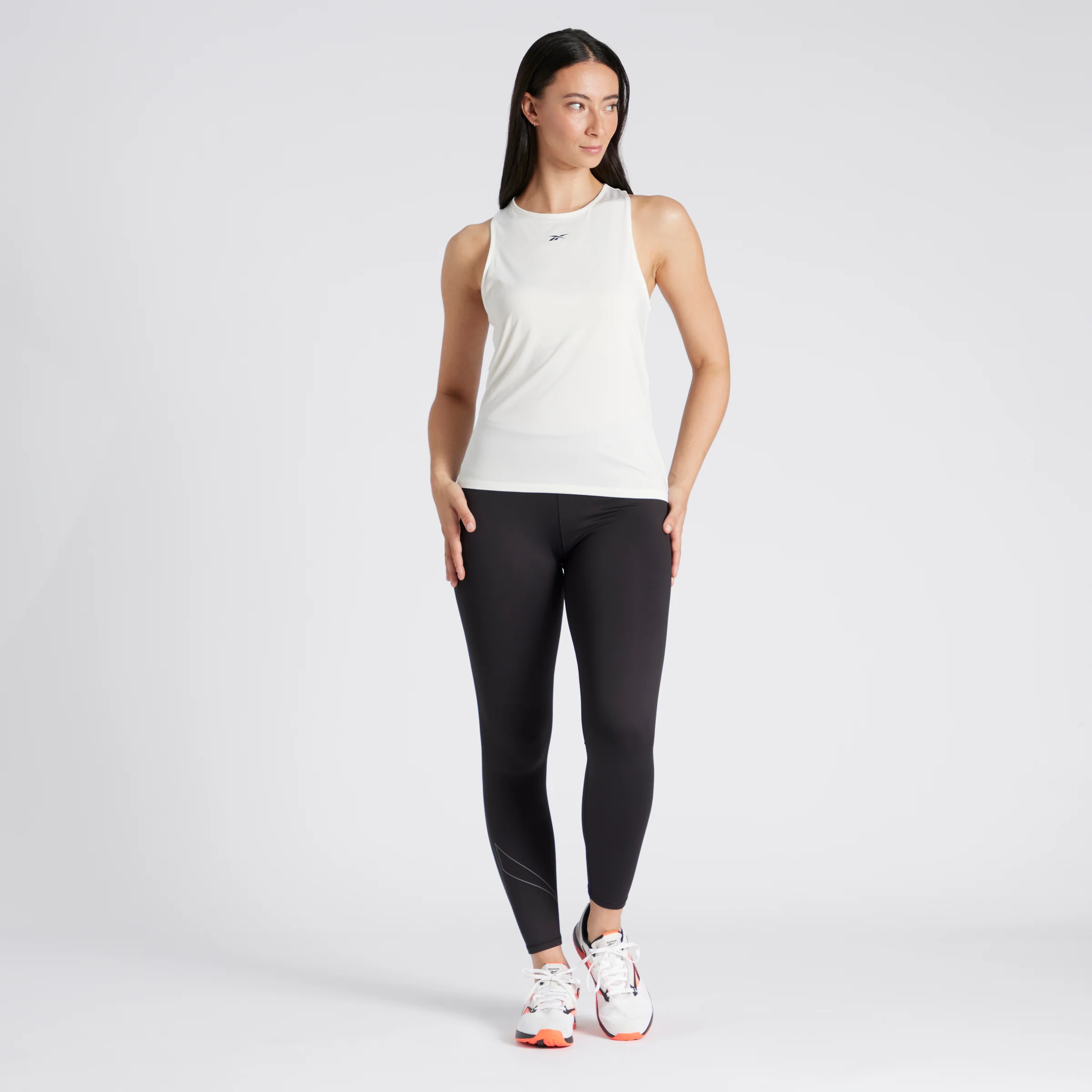 Rbk-Chill Athletic Tank Chalk