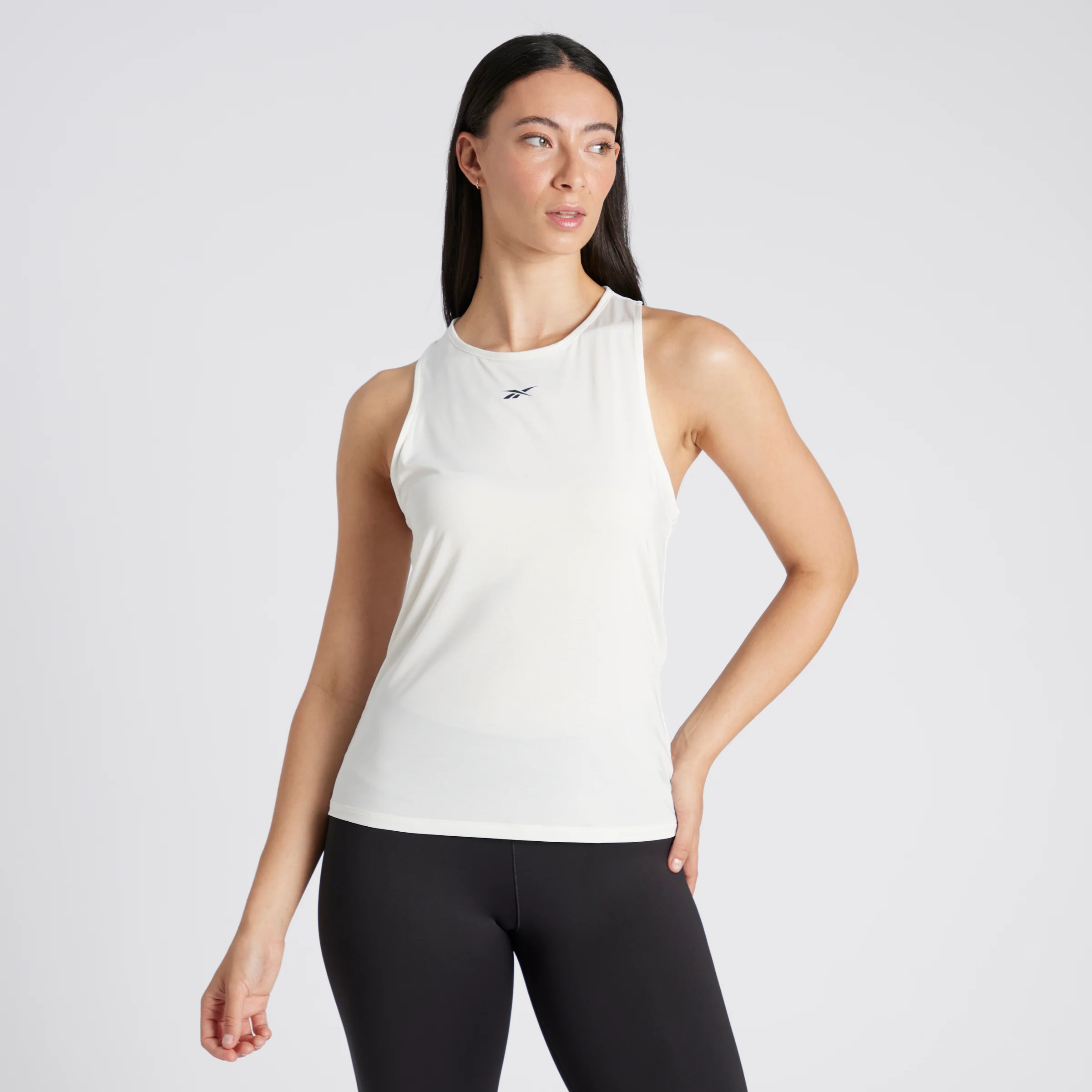 Rbk-Chill Athletic Tank Chalk - Image 4