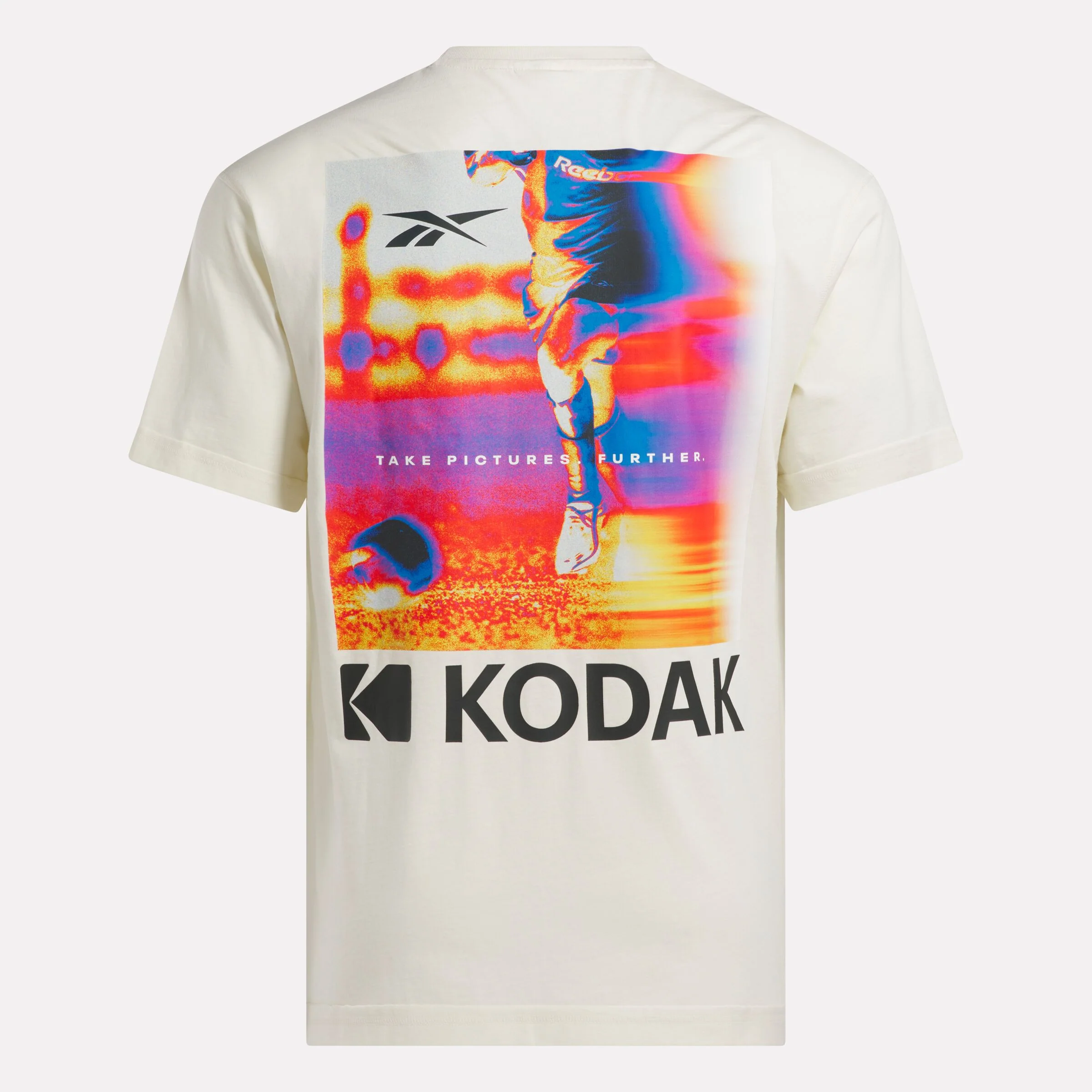Rbk Kodak Graphic Run Tee Vintage Chalk - Image 5