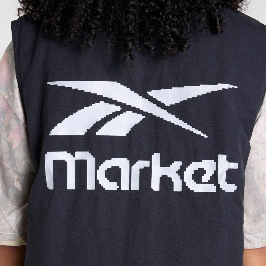 Rbk Market Reversible Vest Black - Image 6