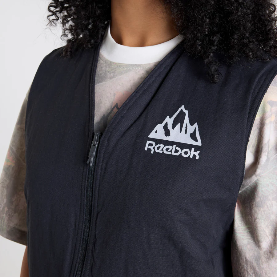 Rbk Market Reversible Vest Black - Image 7