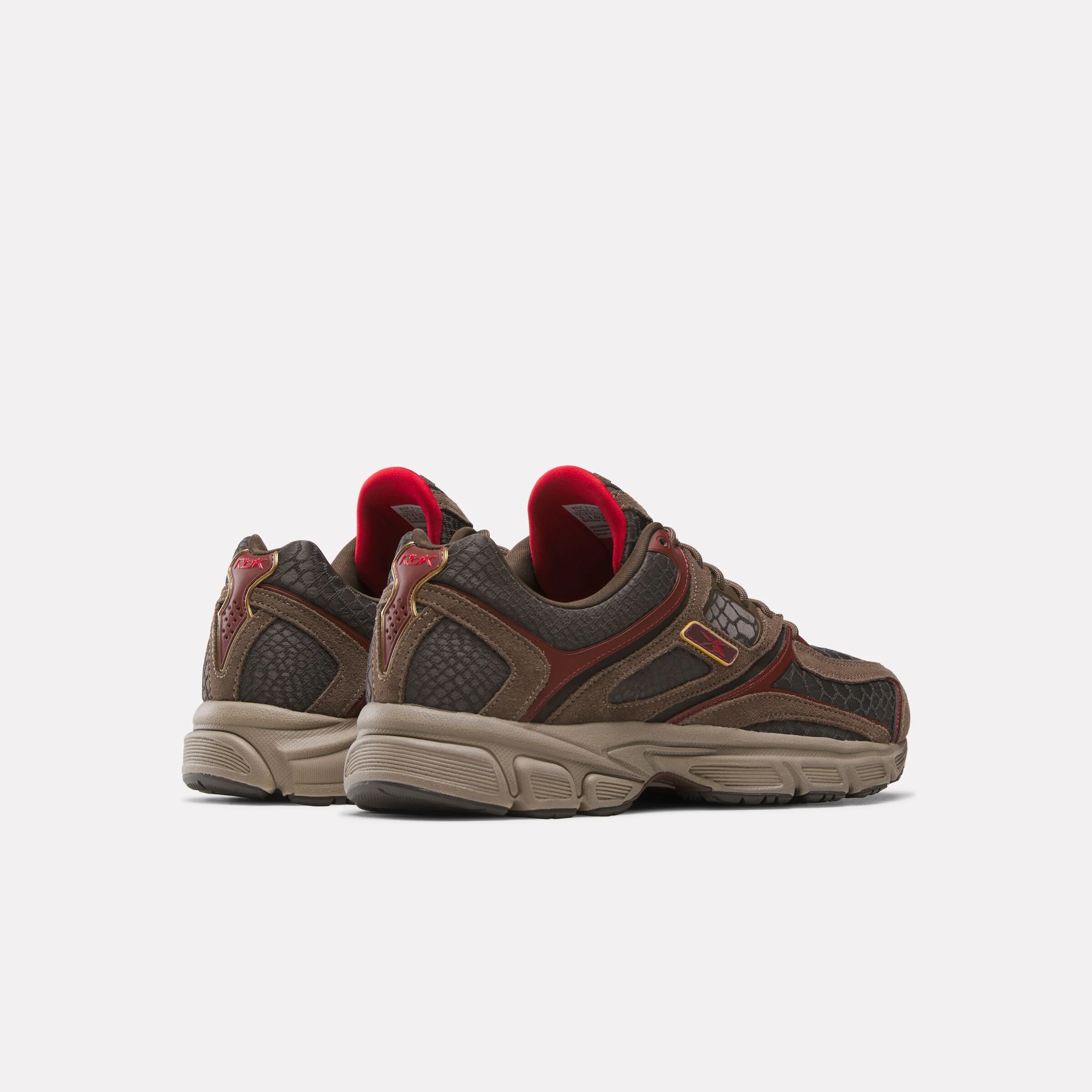 Rbk Premier Trinity Brown/Brown/Red - Image 3