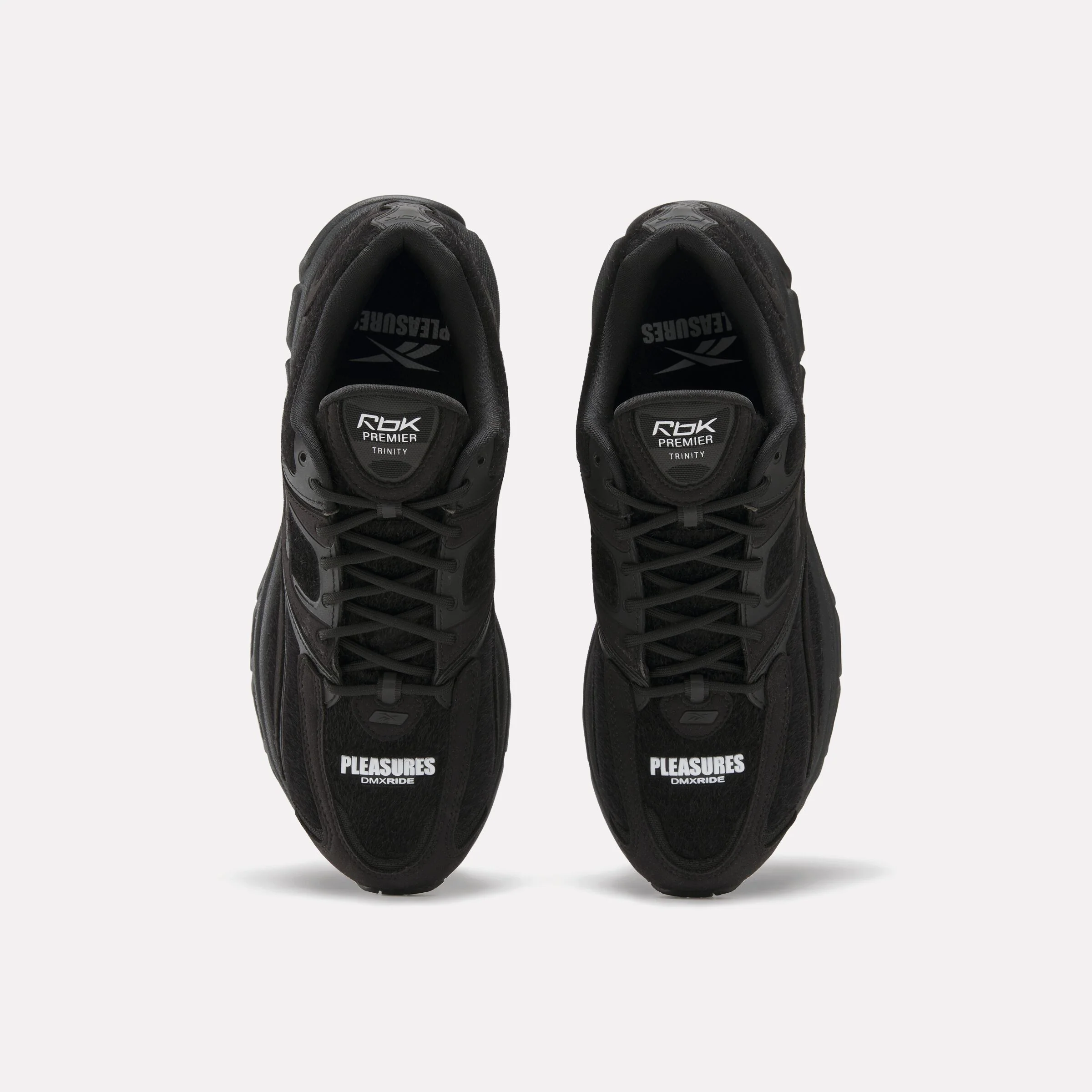 Reebok X Pleasures Premier Trinity Kfs Shoes Black/Black/Black - Image 4
