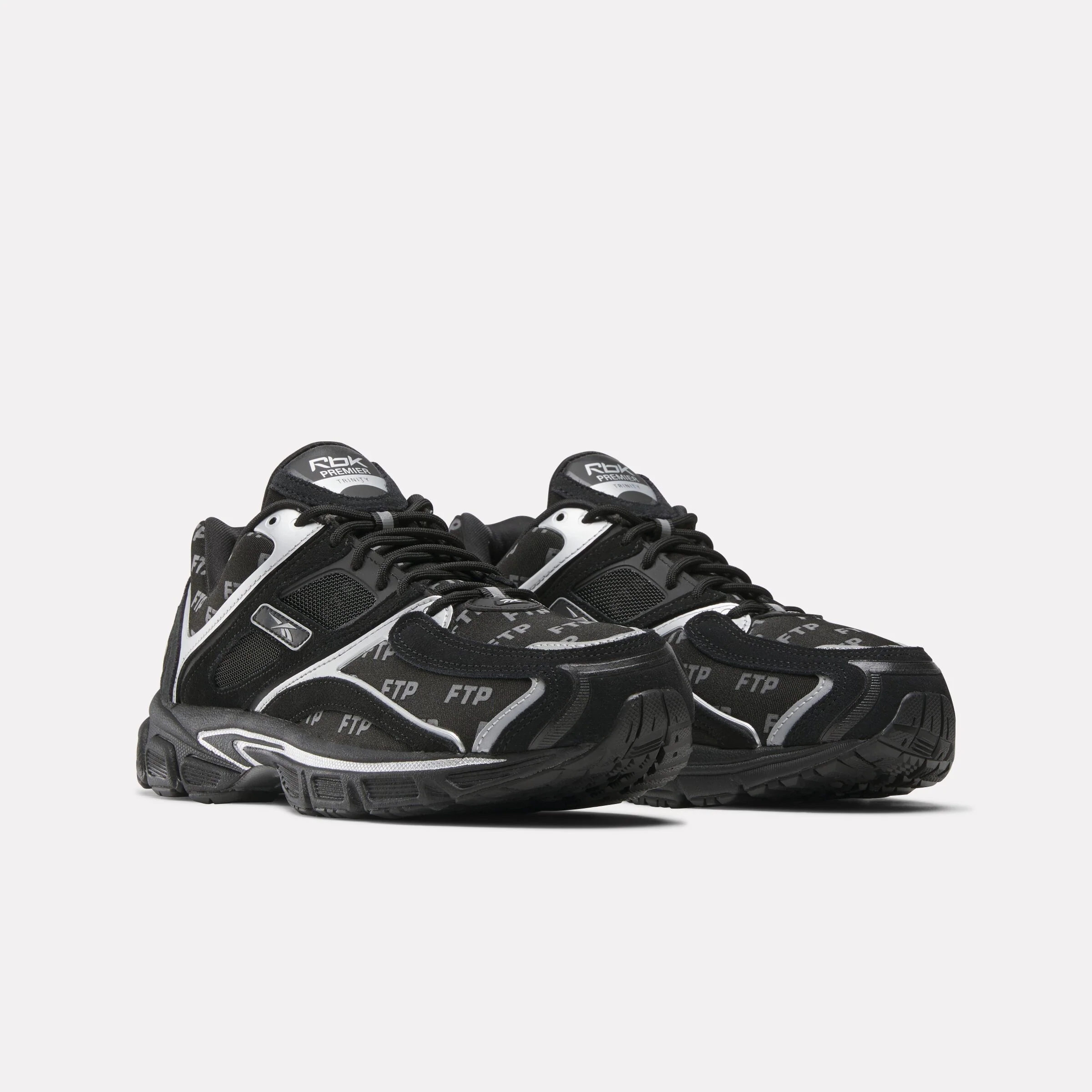 Reebok X Ftp Premier Trinity Kfs Shoes Black/Black/Black - Image 2