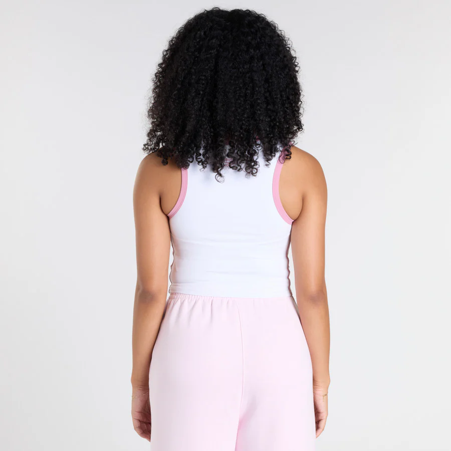 Rbk World Tank White/ Dusty Rose - Image 4