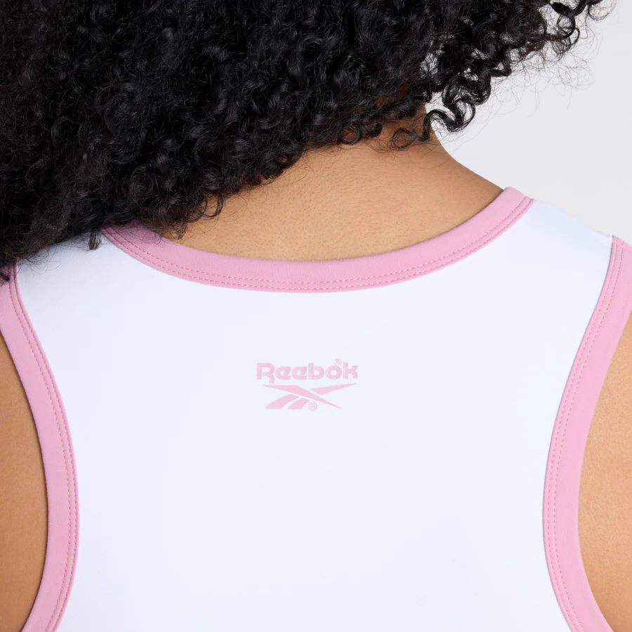 Rbk World Tank White/ Dusty Rose - Image 5