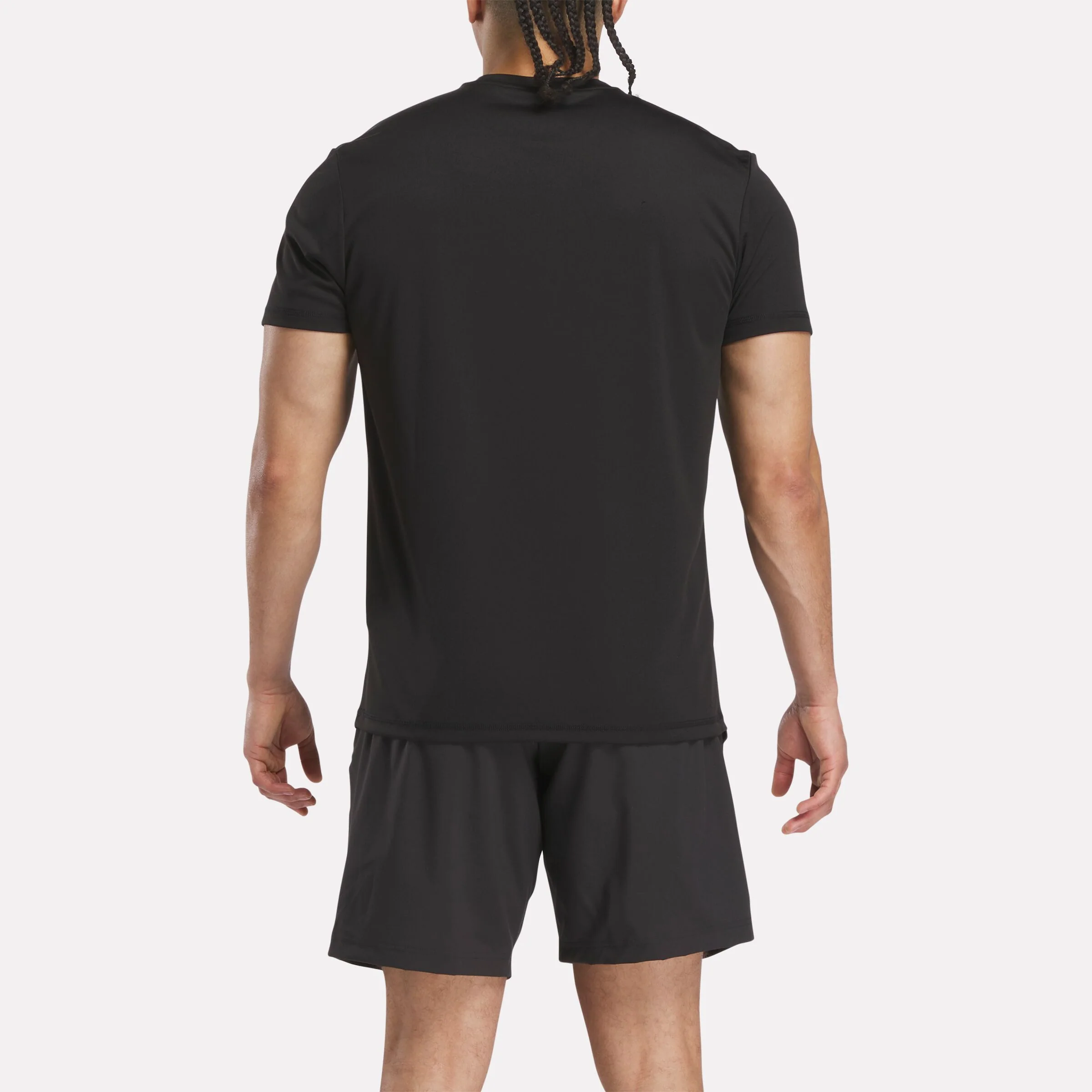 Men's Reebok X F45 Training T-Shirt Black - Image 4