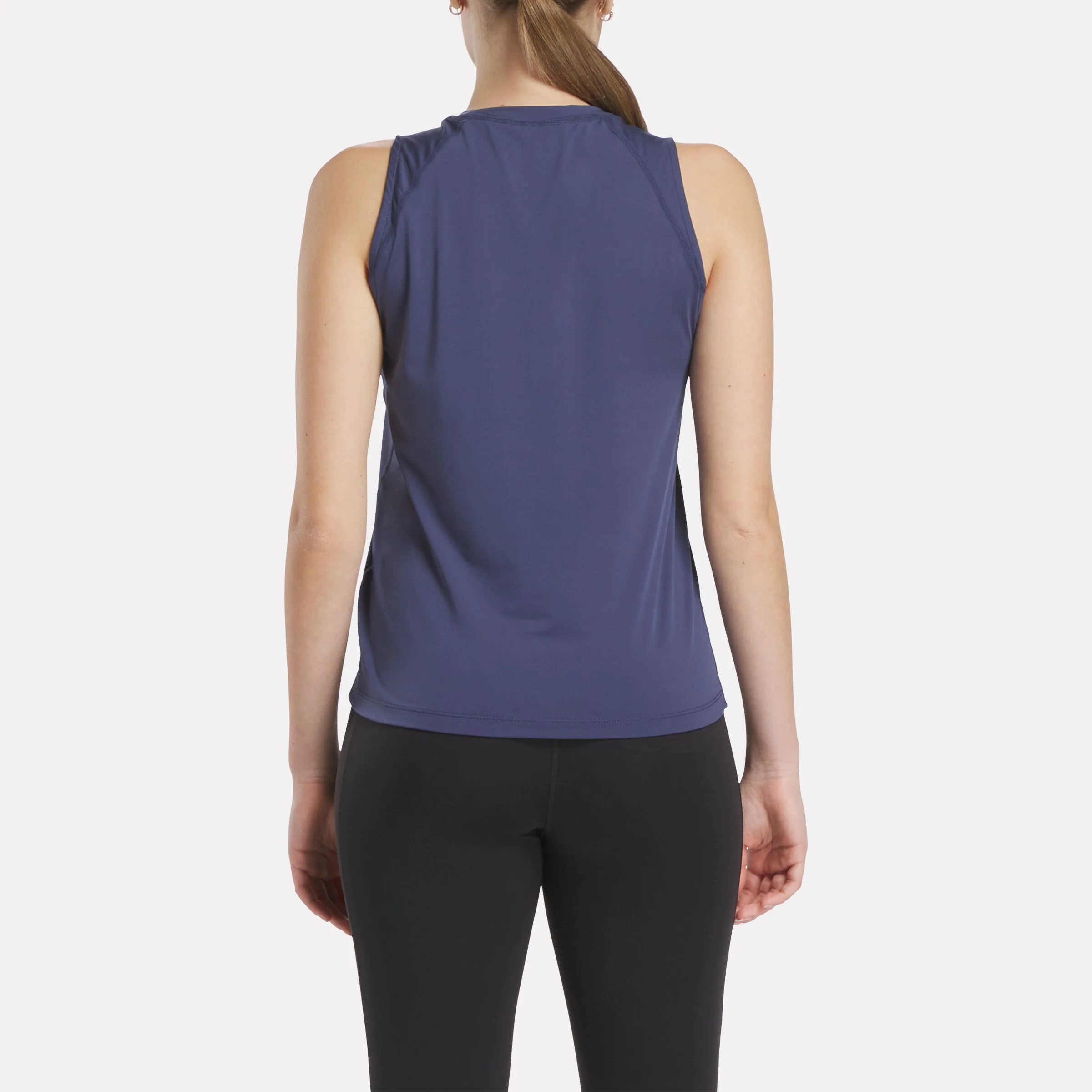 Women's Reebok X F45 Training Tank Top Legacy Blue - Image 4