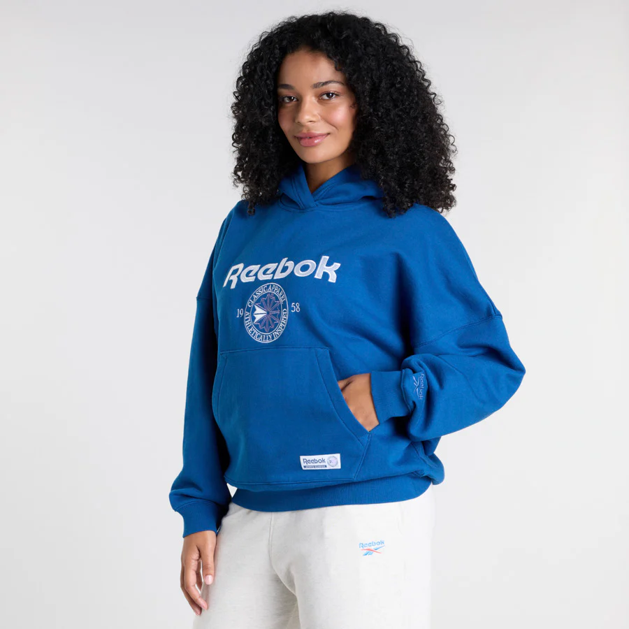 Reebok 1958 Hoodie Twilight Blue - Image 3