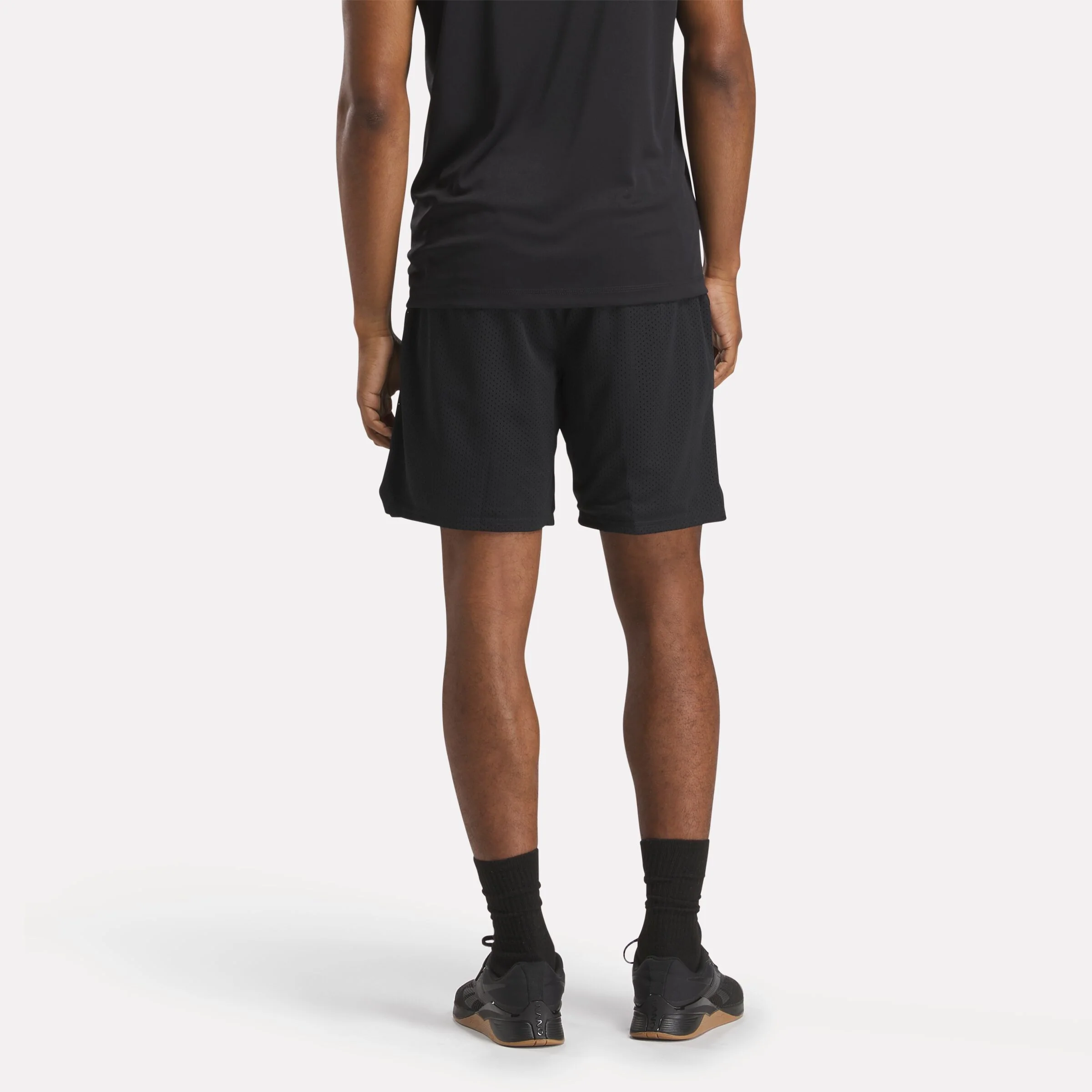 Reebok Basketball Mesh Short Black - Image 3