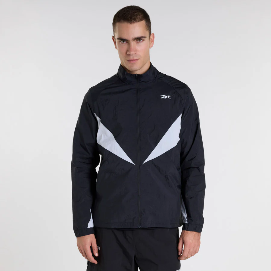 Reebok Basketball Track Top Black - Image 2