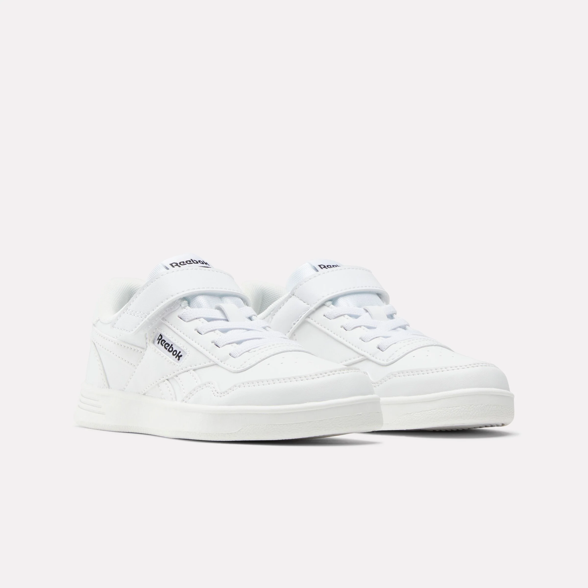 Reebok Court Advance El & Ts Boy's White/White/White - Image 2