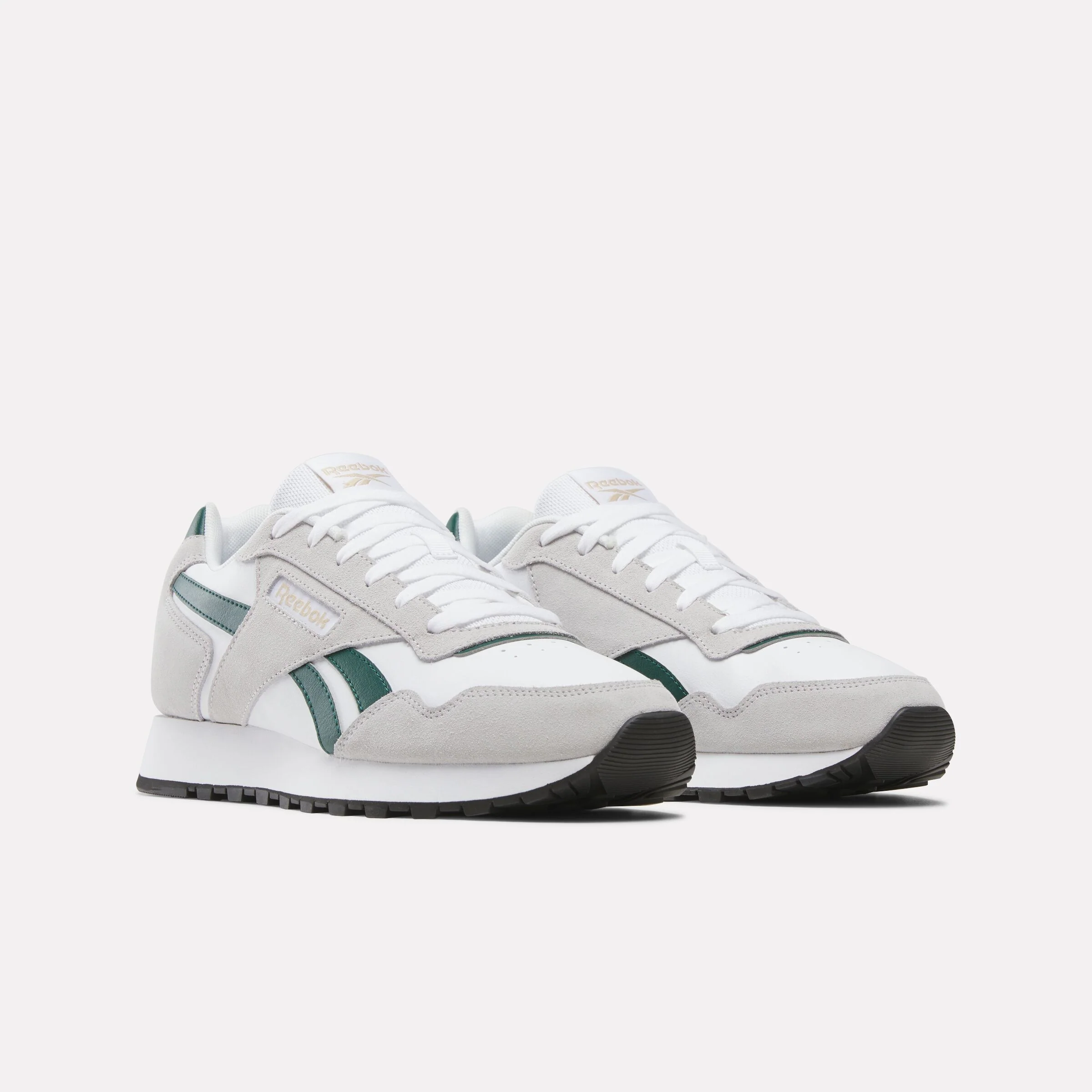 Reebok Glide White/Collegiate Green/Grey - Image 2