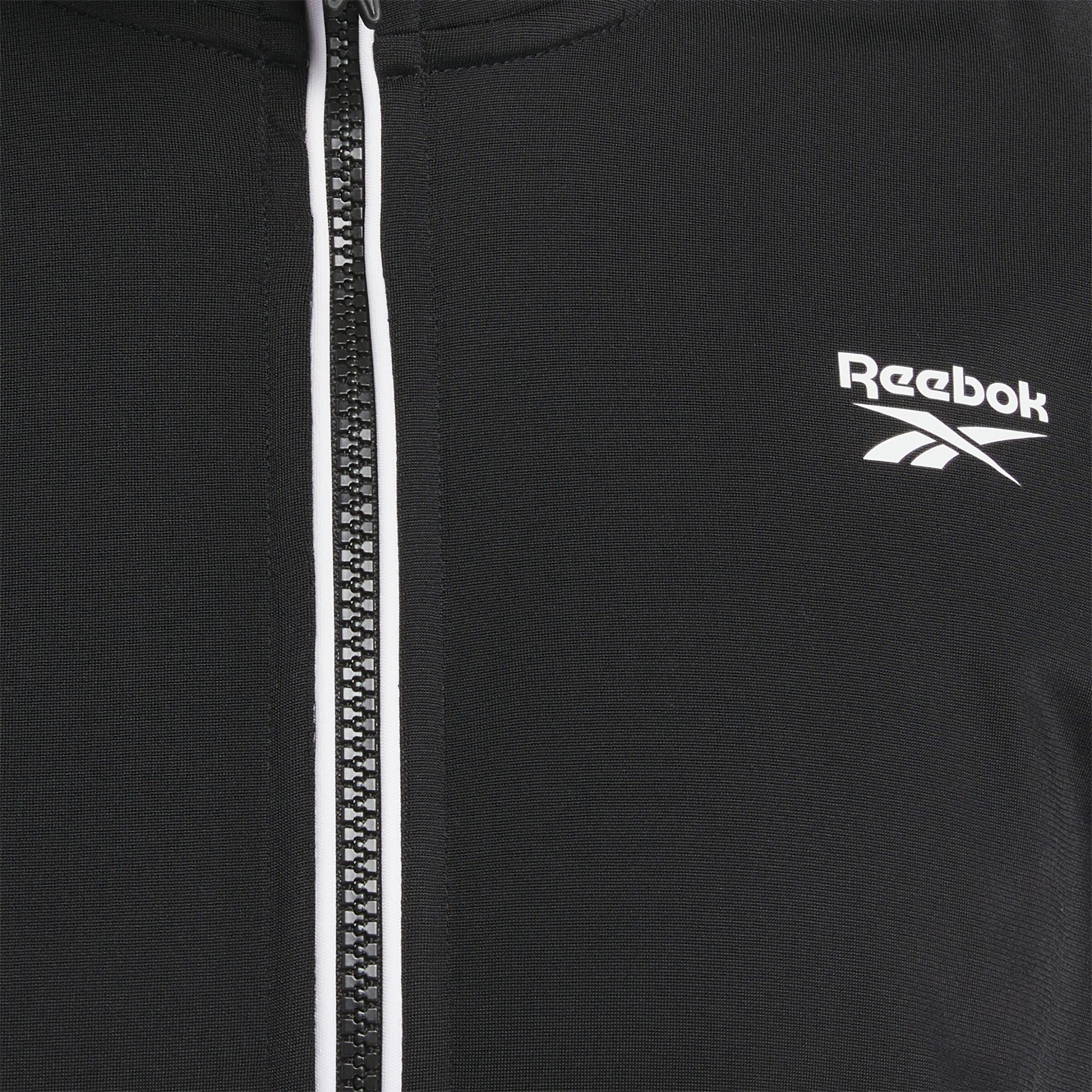Reebok Identity Back Vector Tricot Track Jacket Black - Image 4