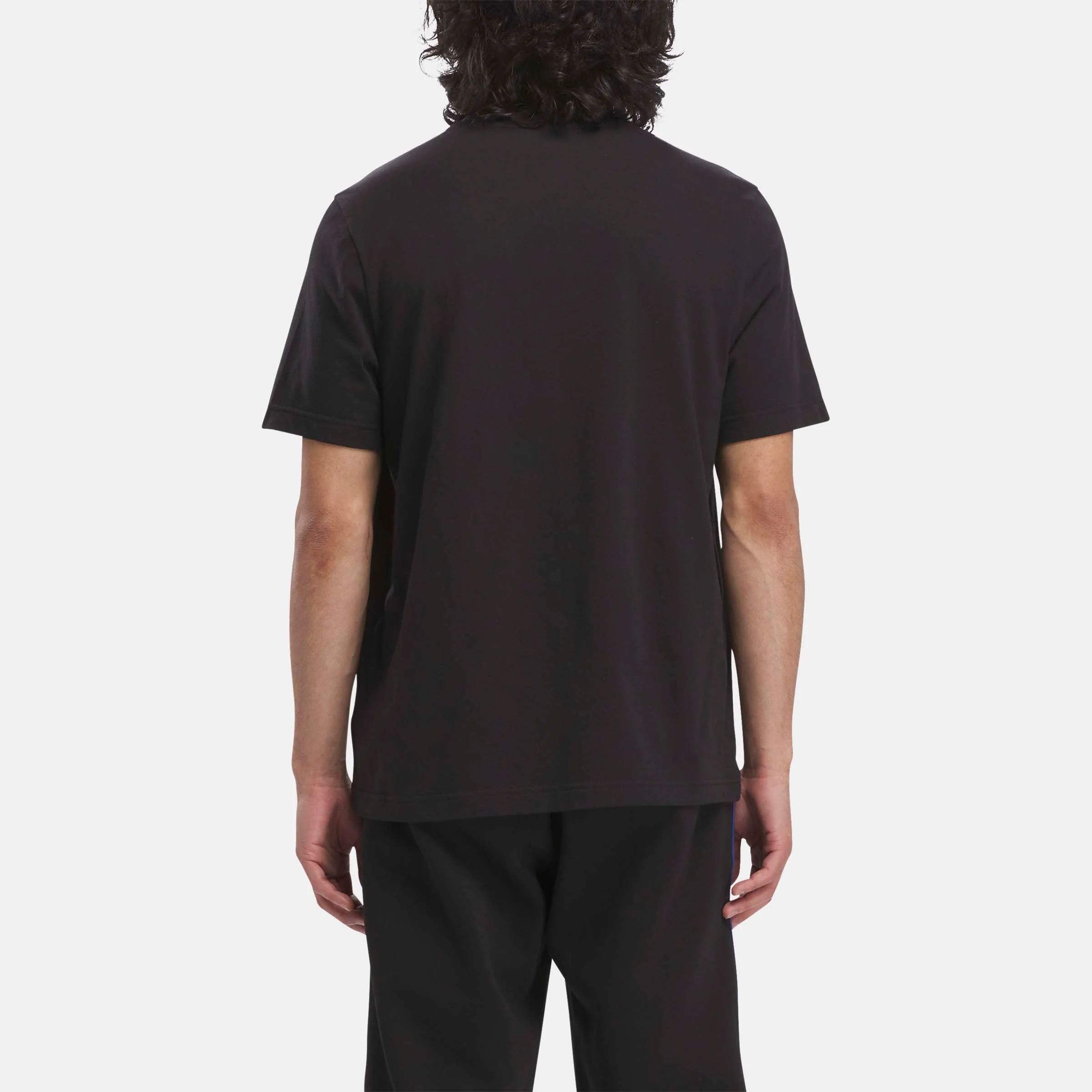 Reebok Identity Big Stacked Logo T-Shirt Black - Image 3