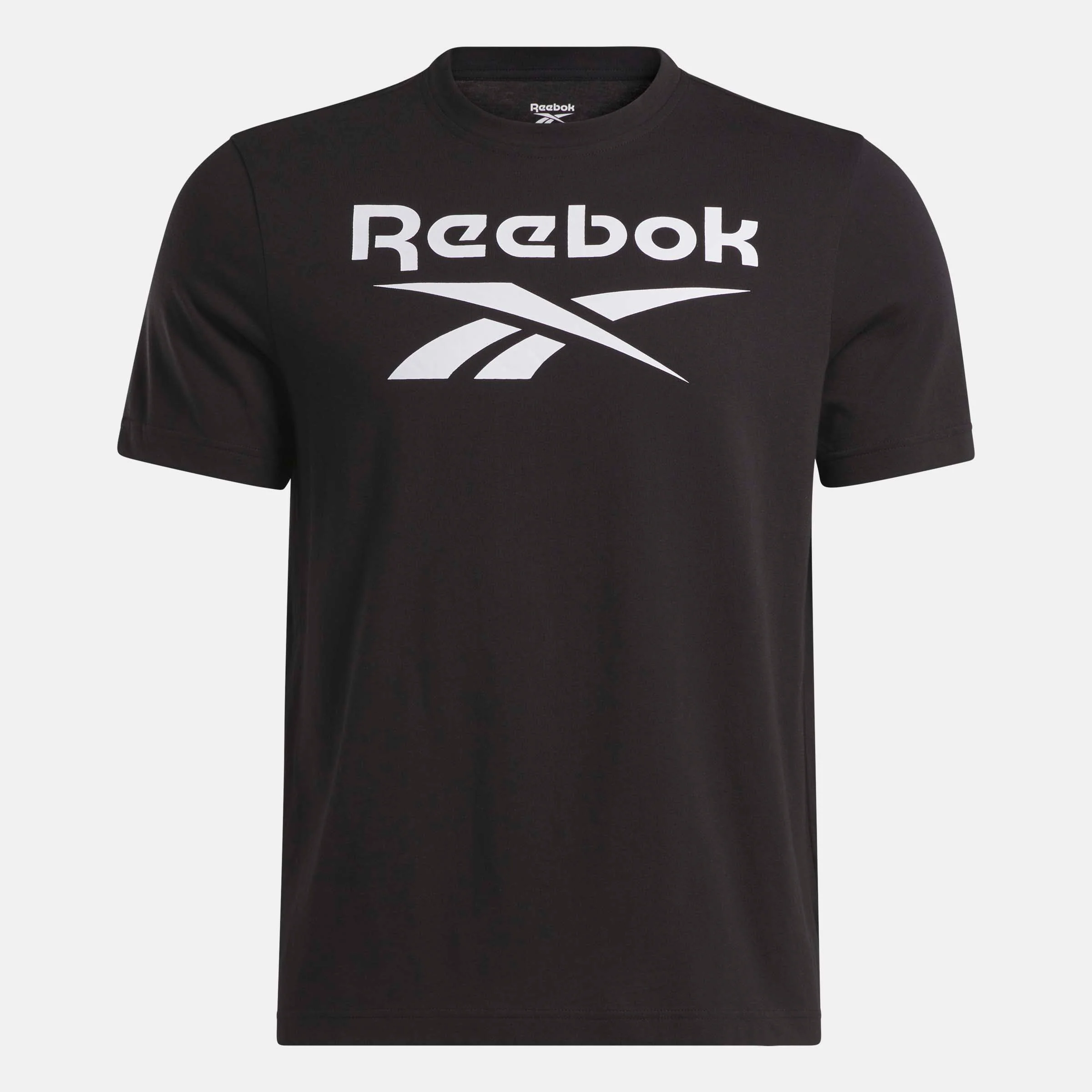 Reebok Identity Big Stacked Logo T-Shirt Black - Image 4