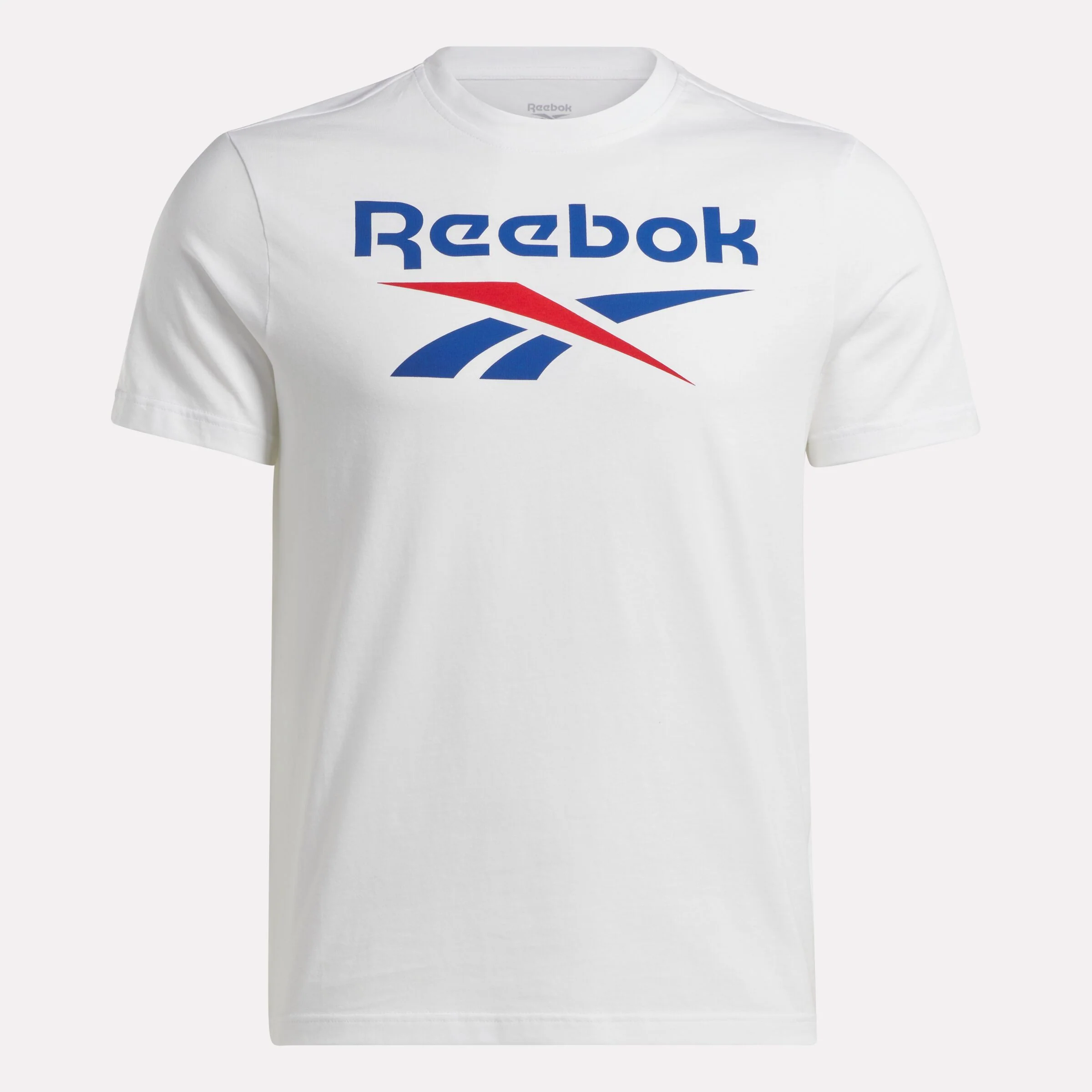 Reebok Identity Big Stacked Logo T-Shirt White - Image 4