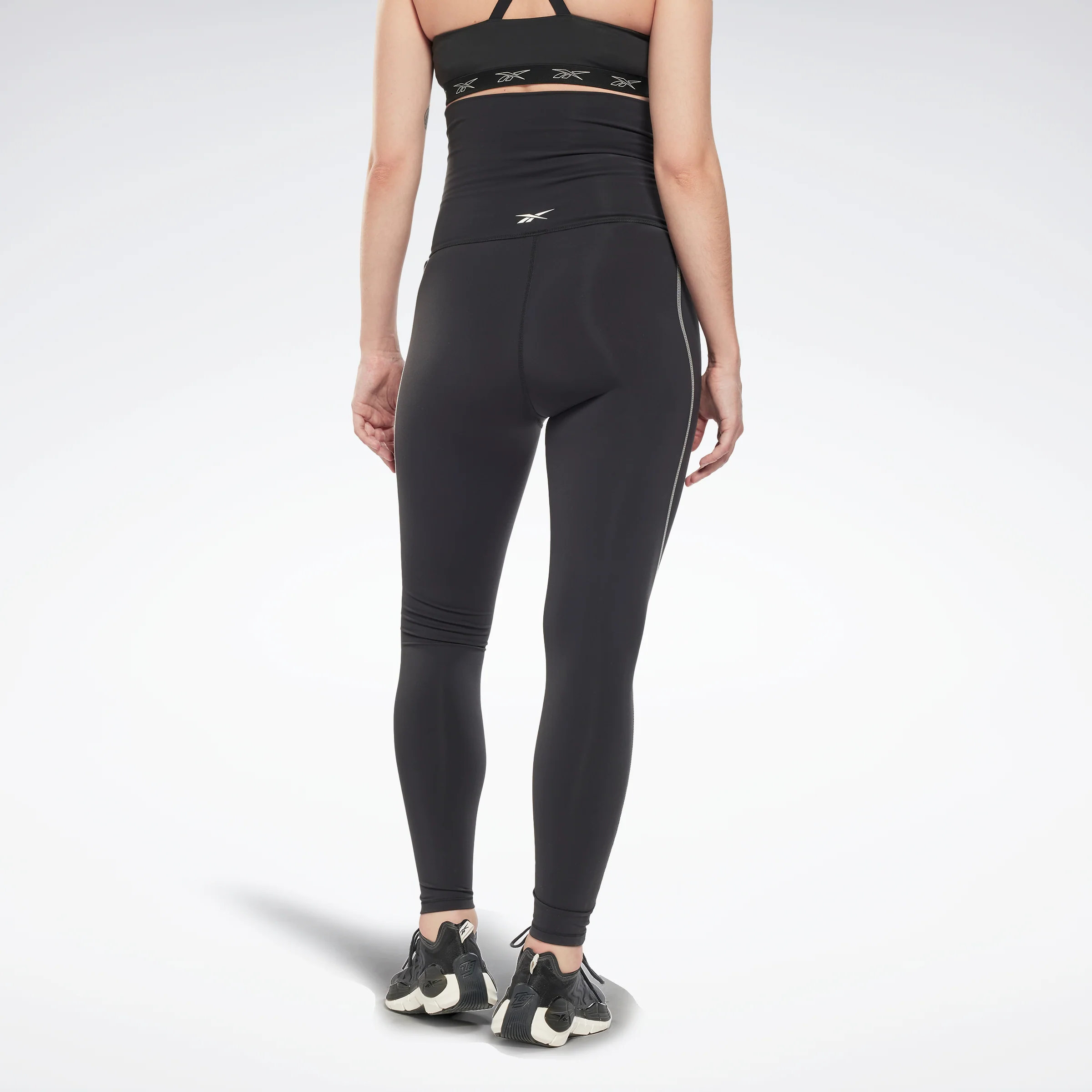 Reebok Lux 2.0 Maternity Leggings Black - Image 2