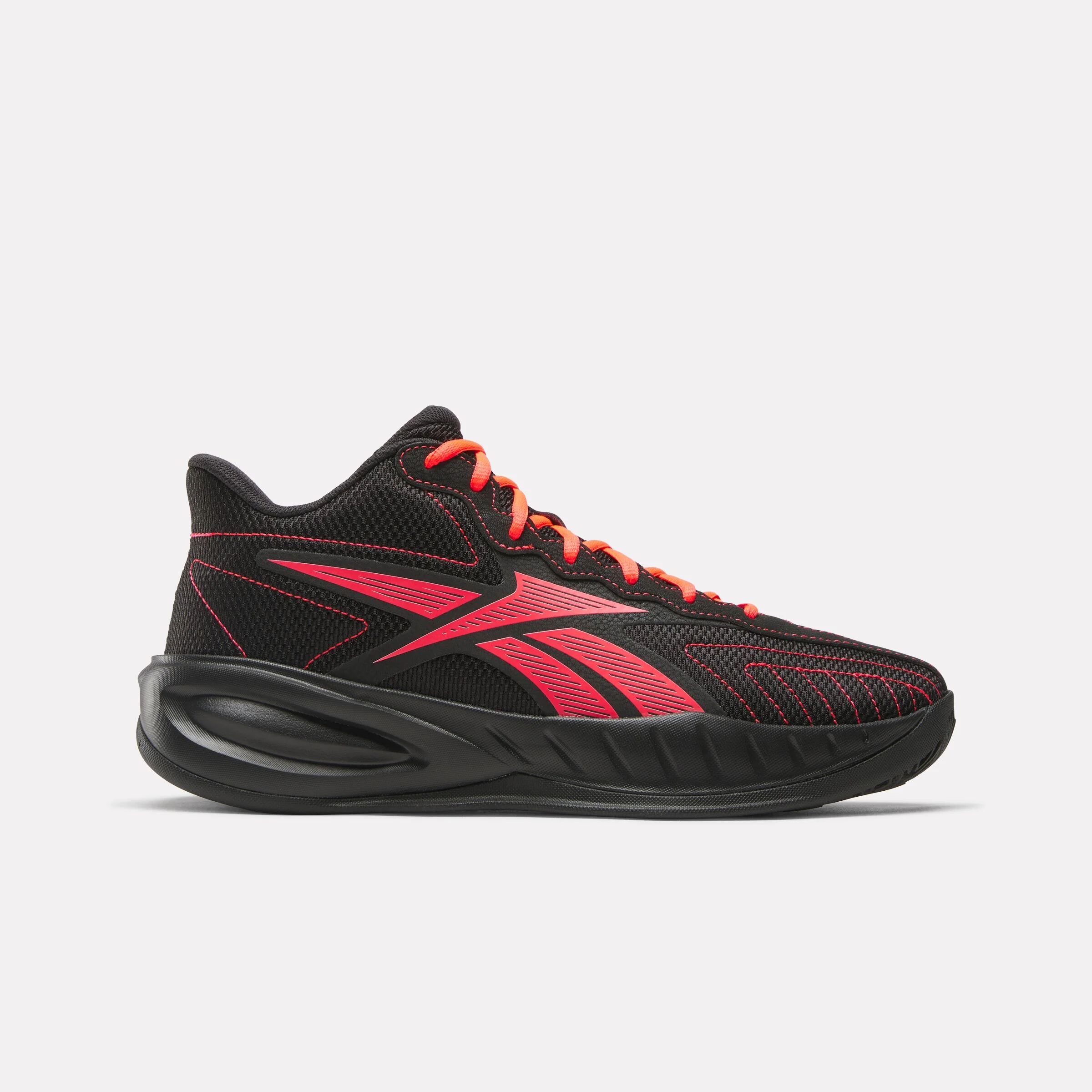 Reebok Press Black/Neon Cherry/Black
