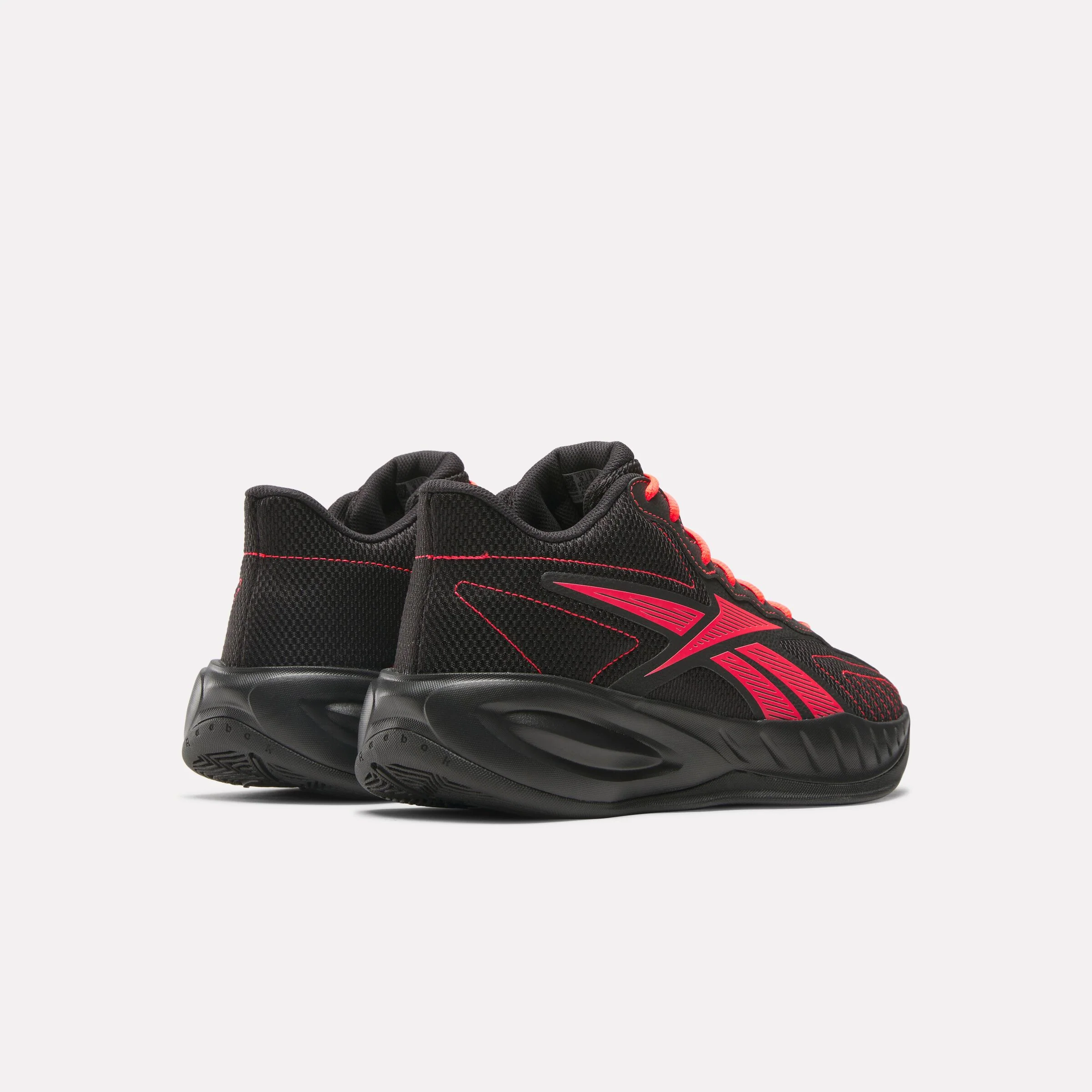 Reebok Press Black/Neon Cherry/Black - Image 3