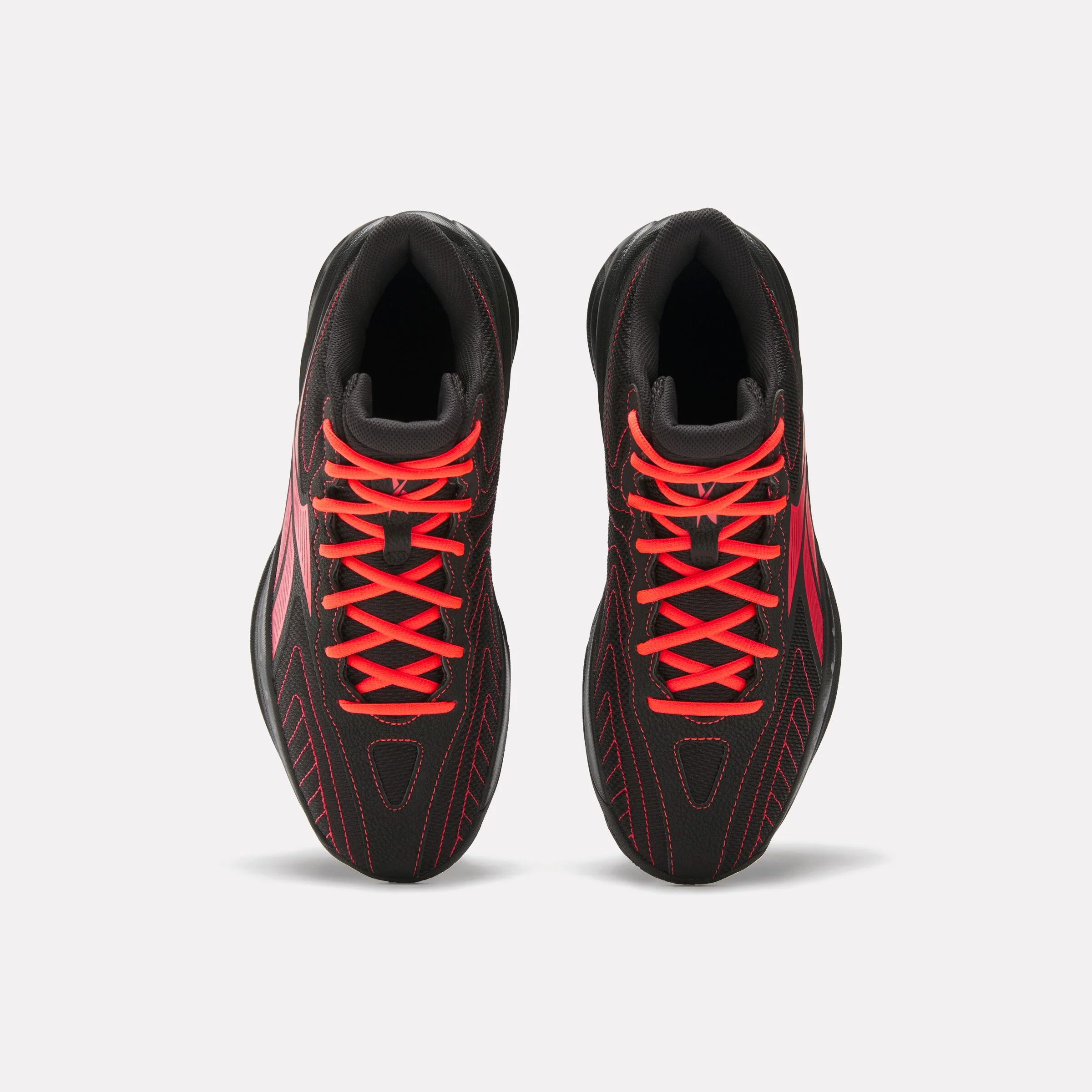 Reebok Press Black/Neon Cherry/Black - Image 4
