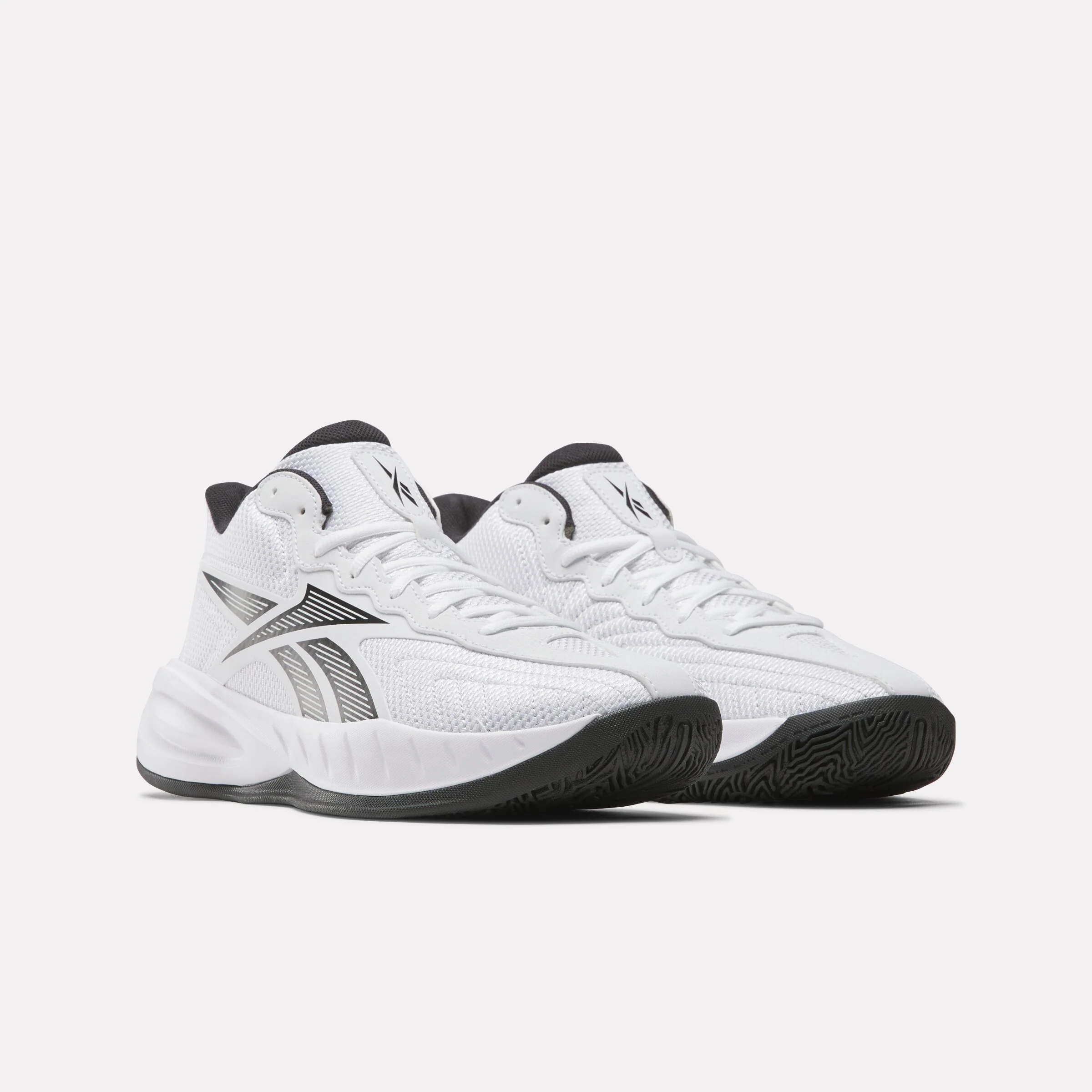 Reebok Press White/Black/Grey - Image 2