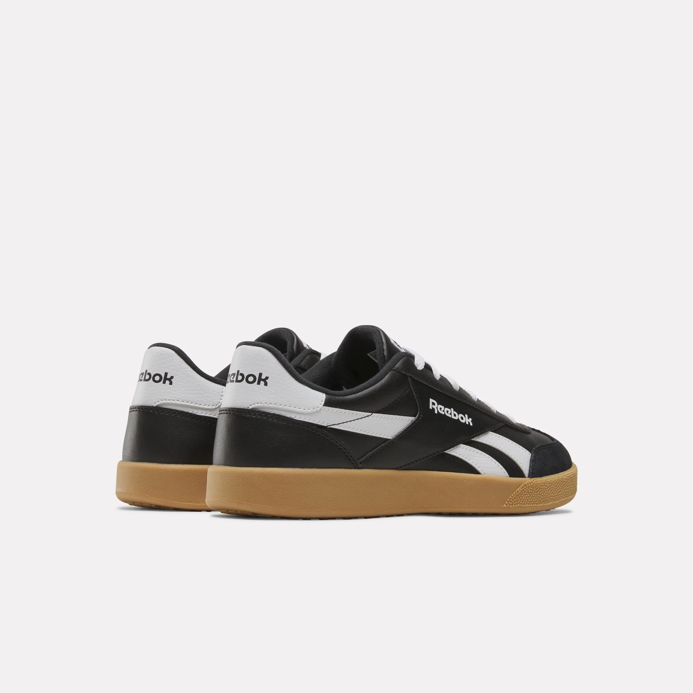 Reebok Smash Edge S Black/White/Gum - Image 3