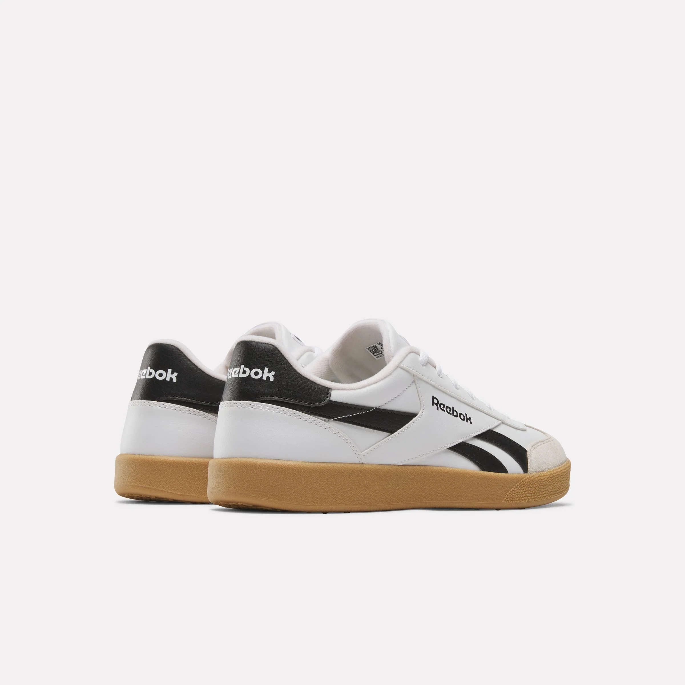 Reebok Vector Smash Shoes White/Black/Gum - Image 3