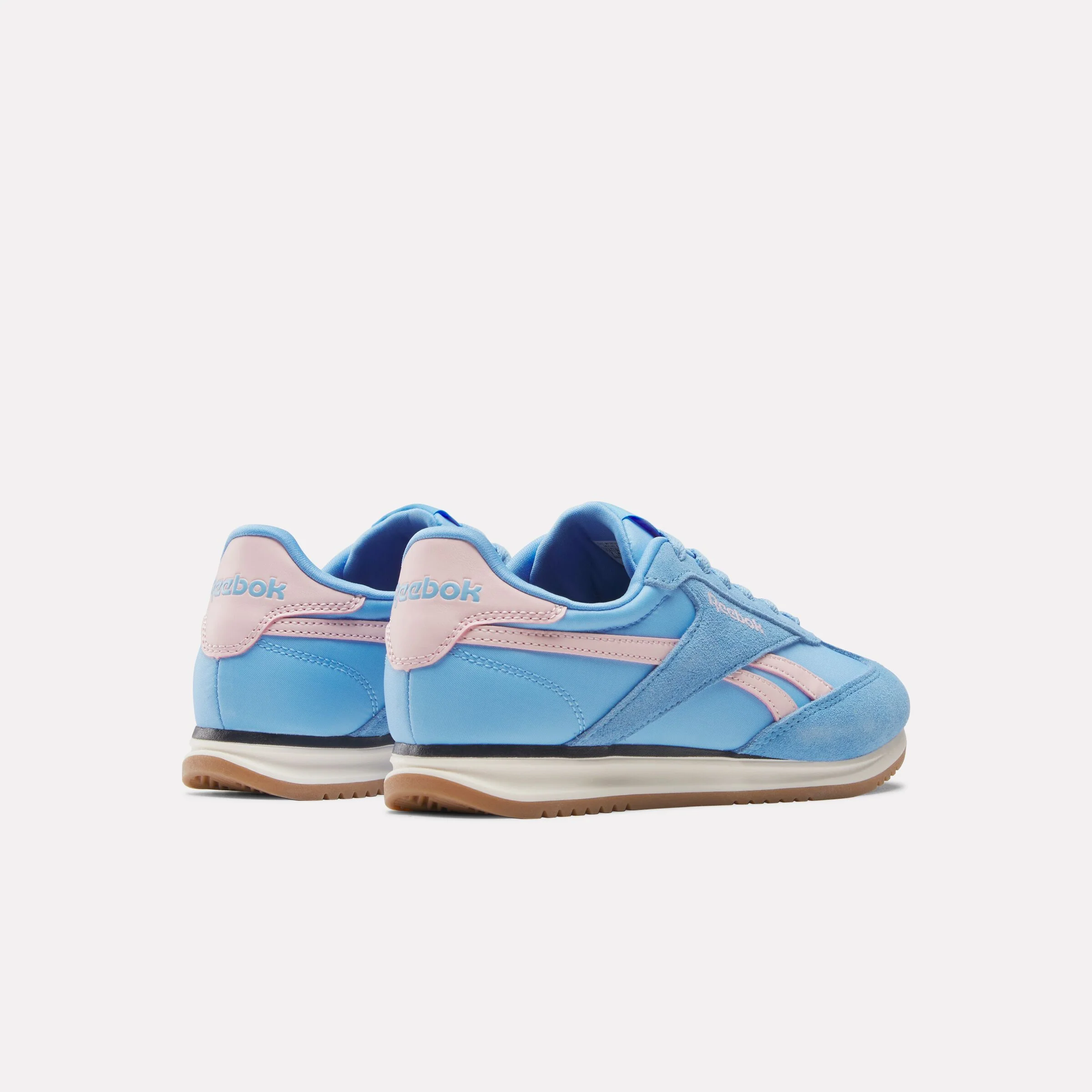 Reebok World 70 Blue/Pink/White - Image 3
