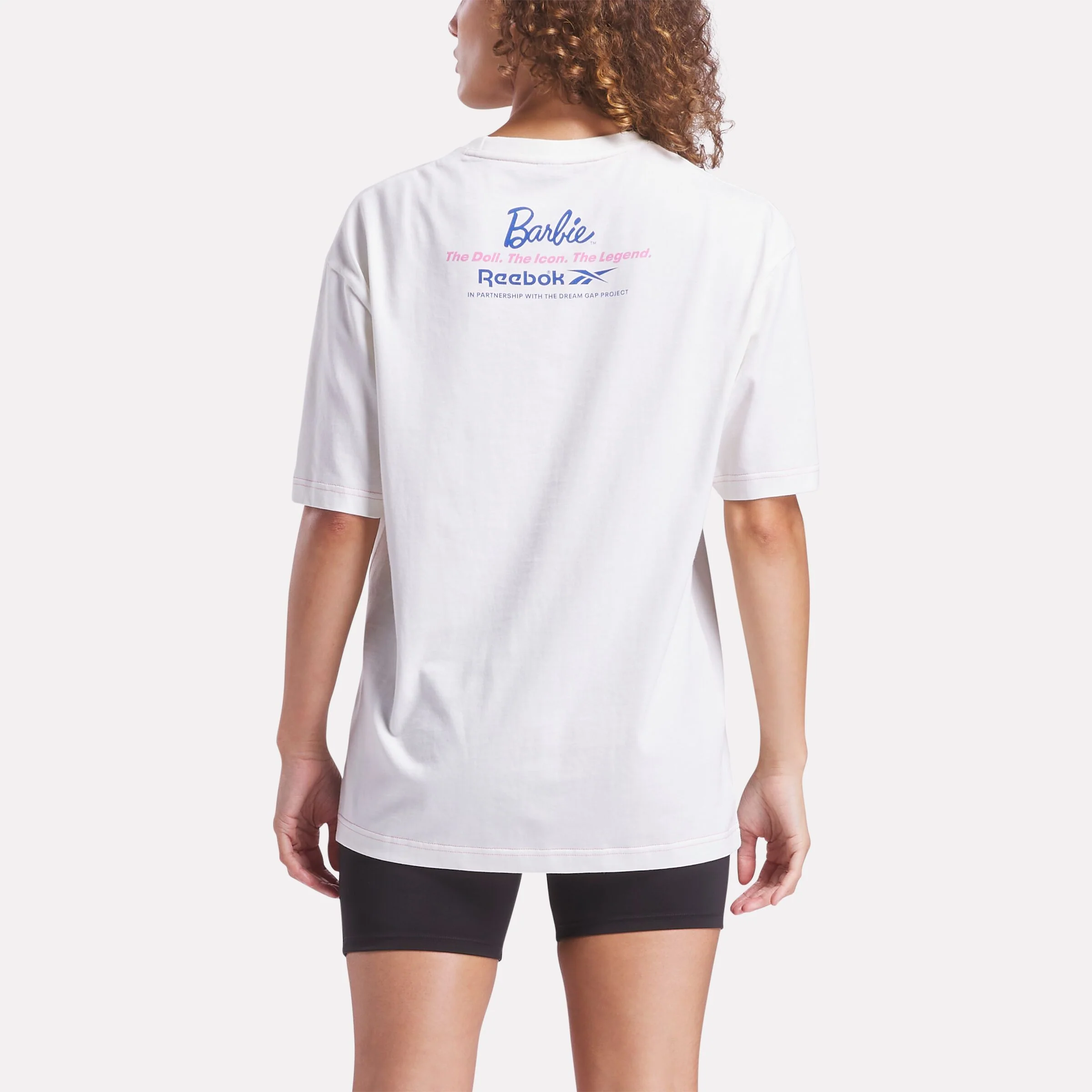Reebok X Barbie Graphic Tee Chalk - Image 3