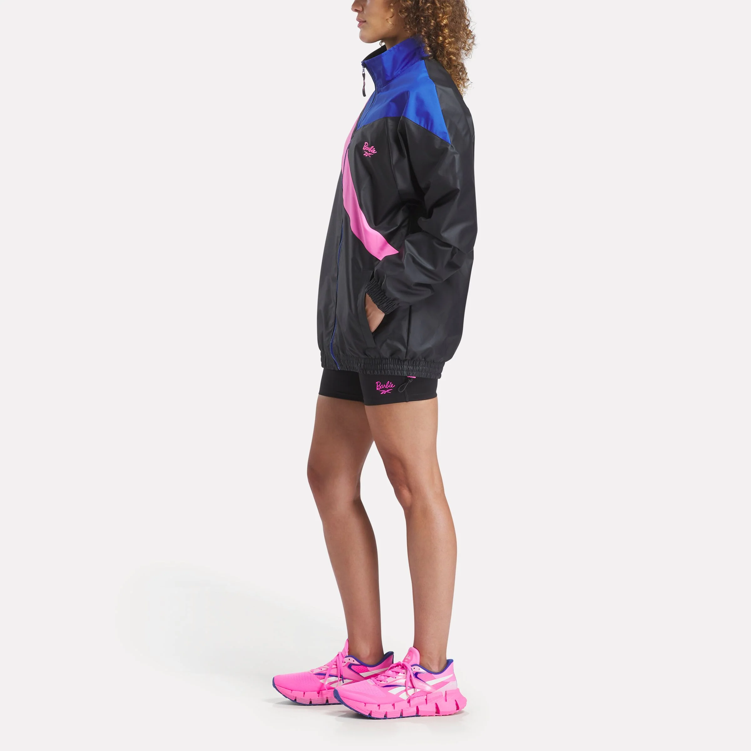 Reebok X Barbie Track Jacket Black - Image 2