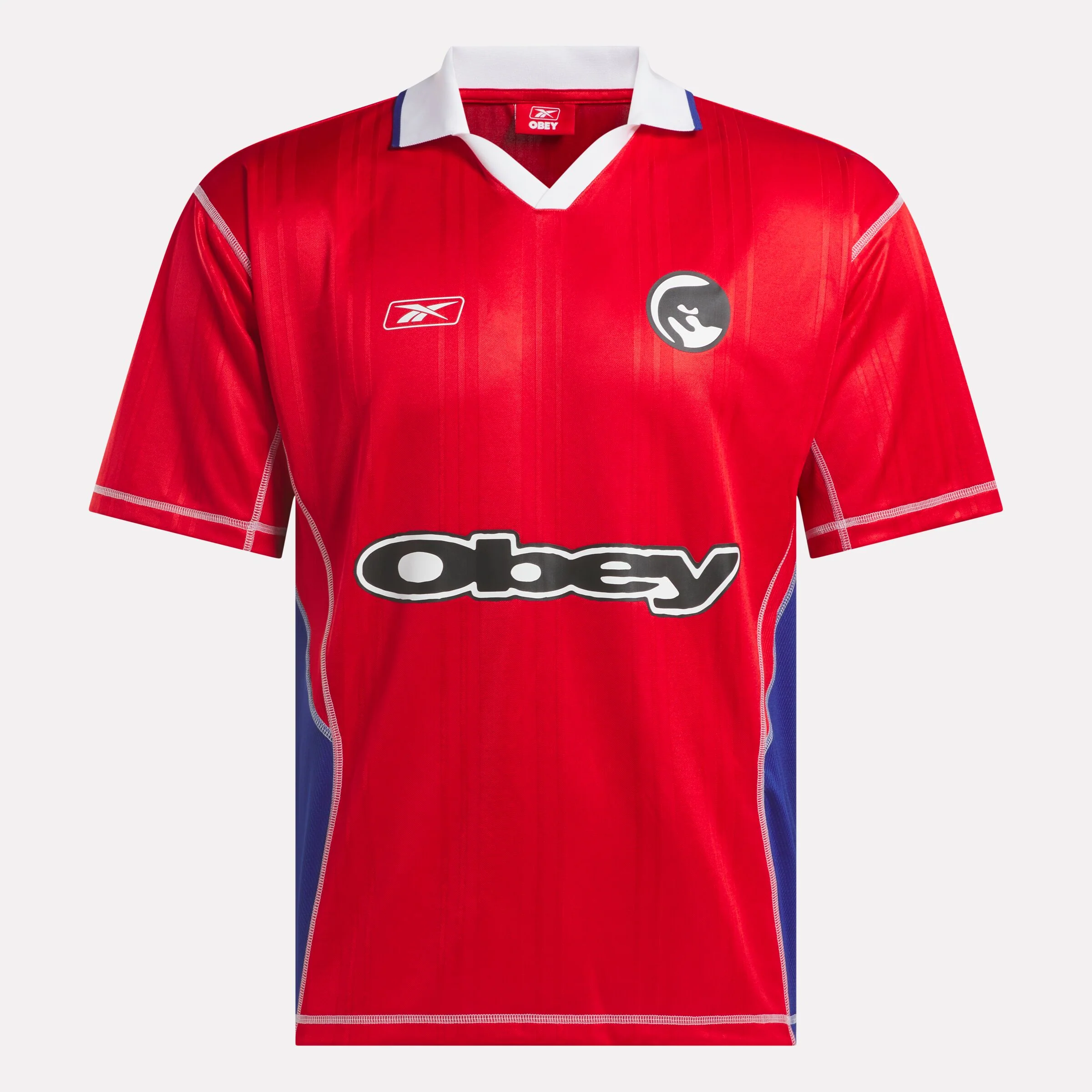 Reebok X Obey Jersey Vector Red - Image 6