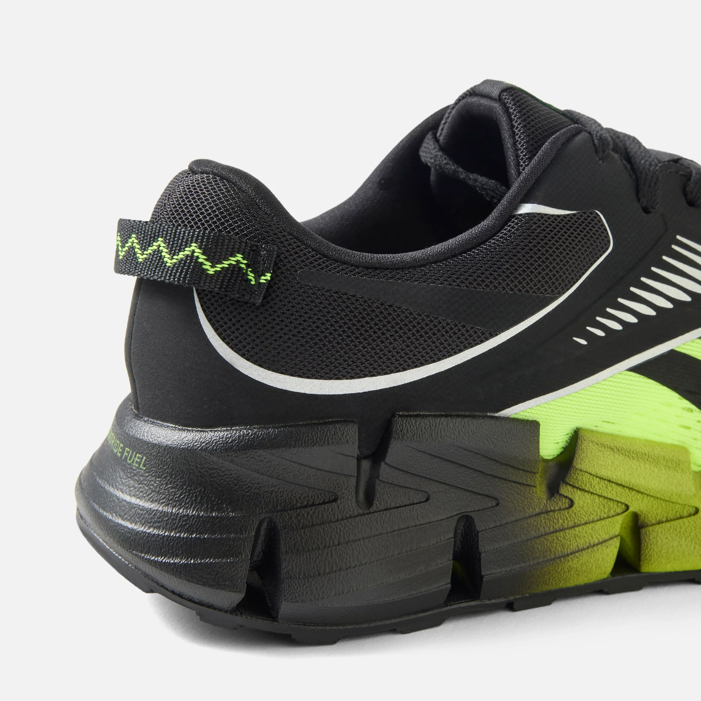 Reebok Zig Dynamica 6 Black/Digitallime/Silvermet - Image 4