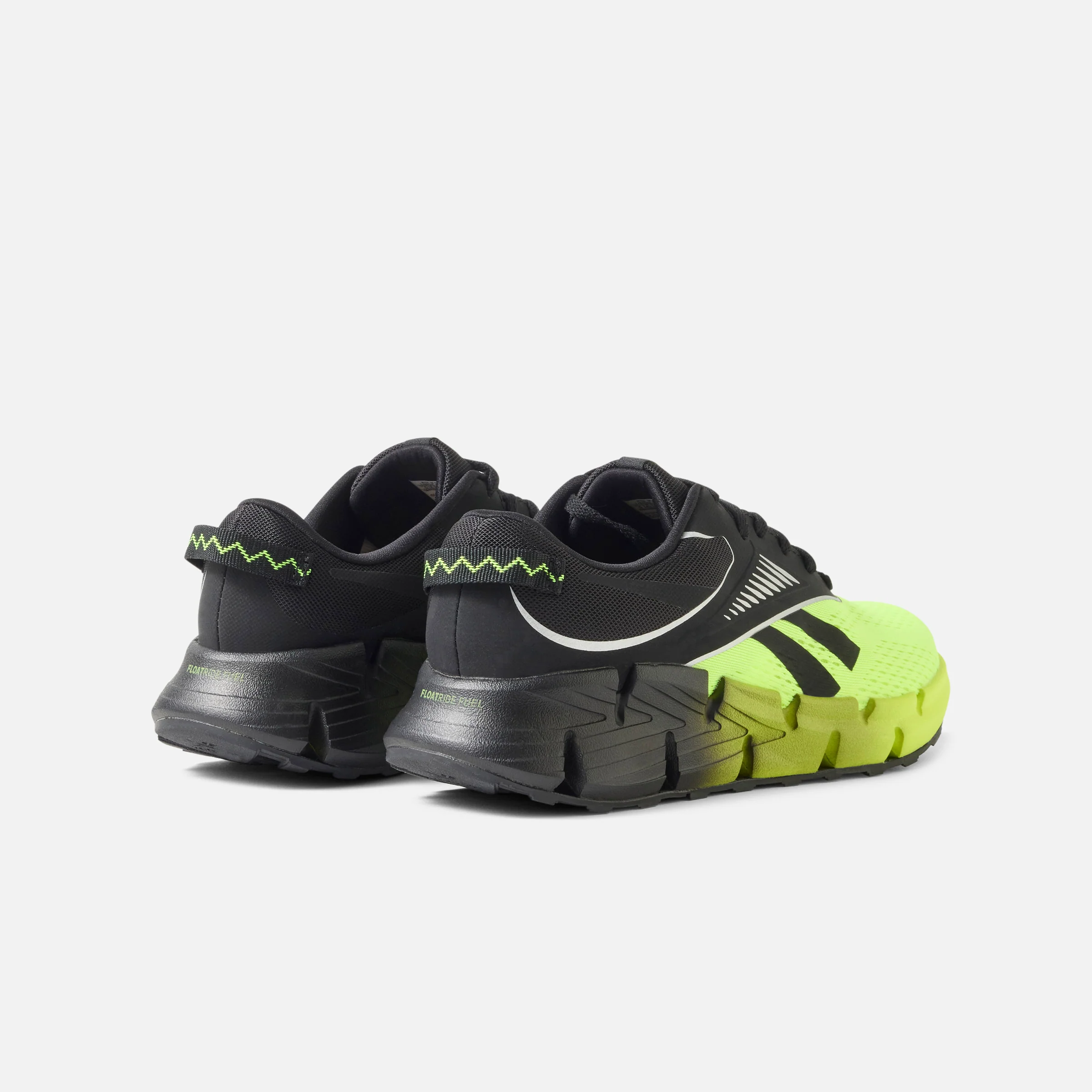 Reebok Zig Dynamica 6 Black/Digitallime/Silvermet - Image 5