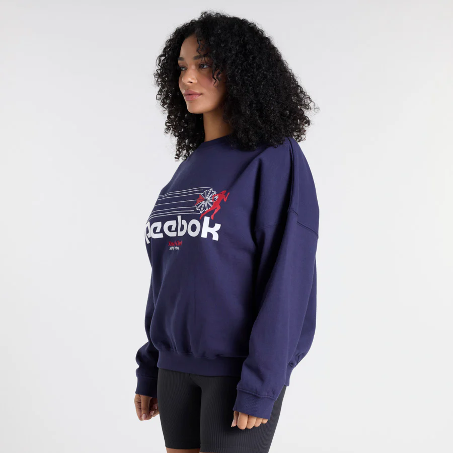 Retro Running Crew Washed Navy - Image 3