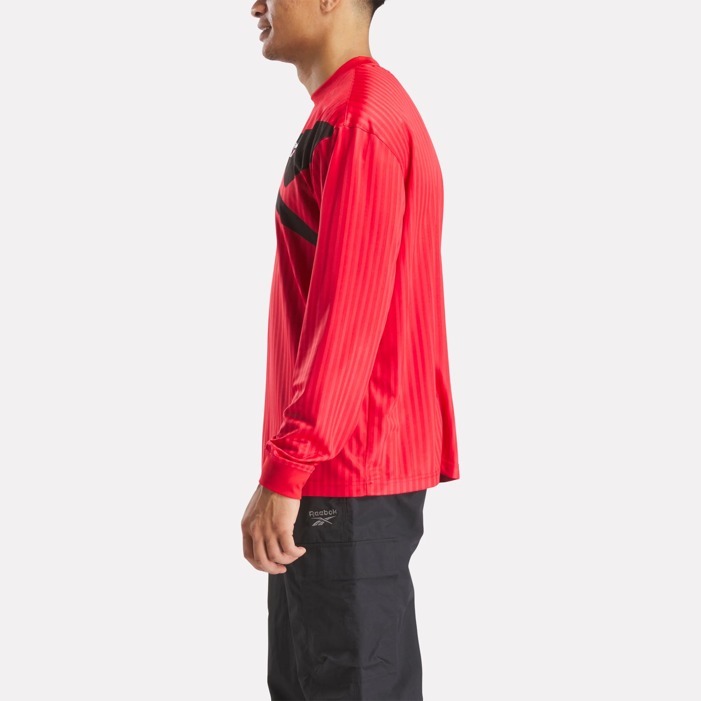 Ri Cross Check Ls Jersey Vector Red - Image 2