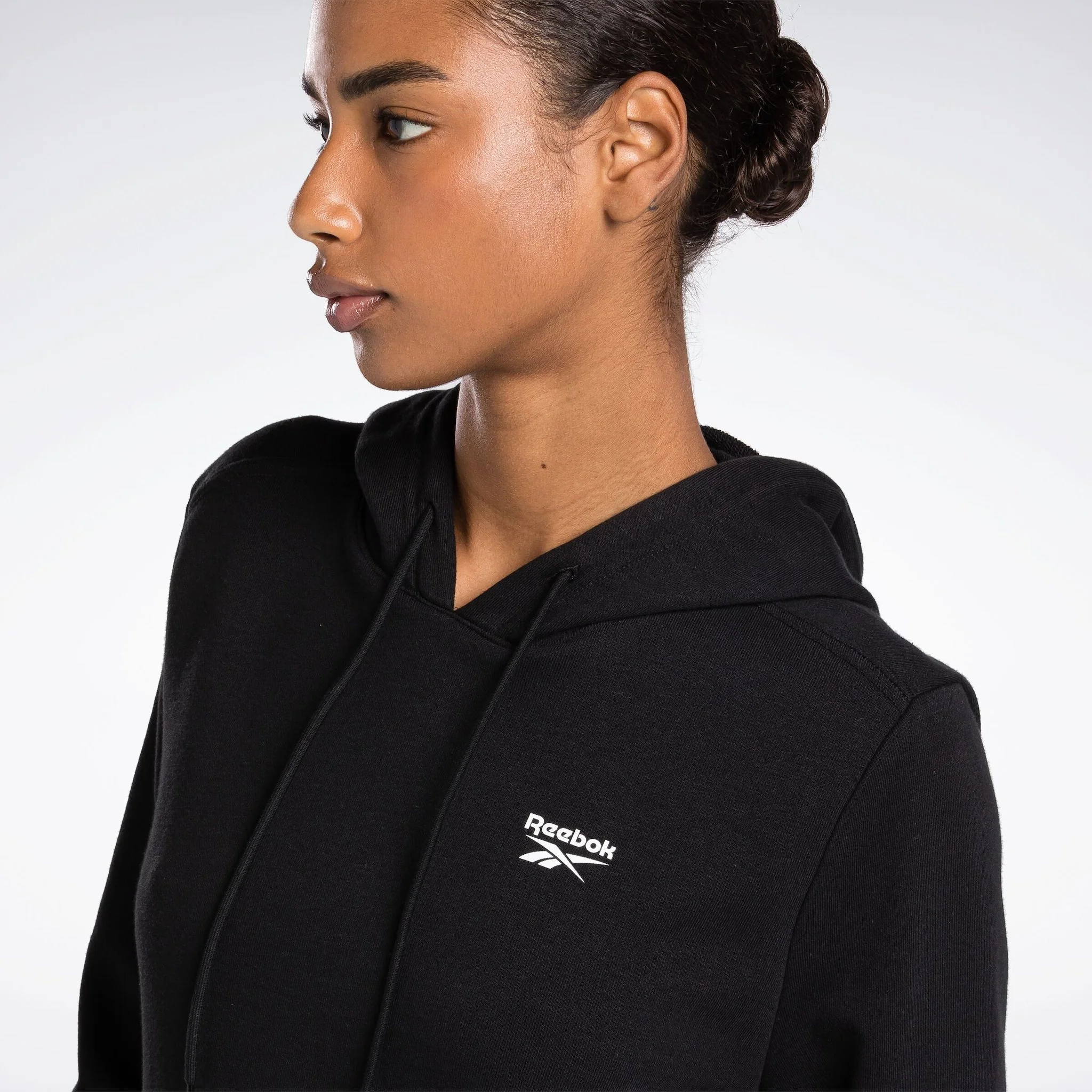 Ri Sl French Terry Hoodie Black - Image 4