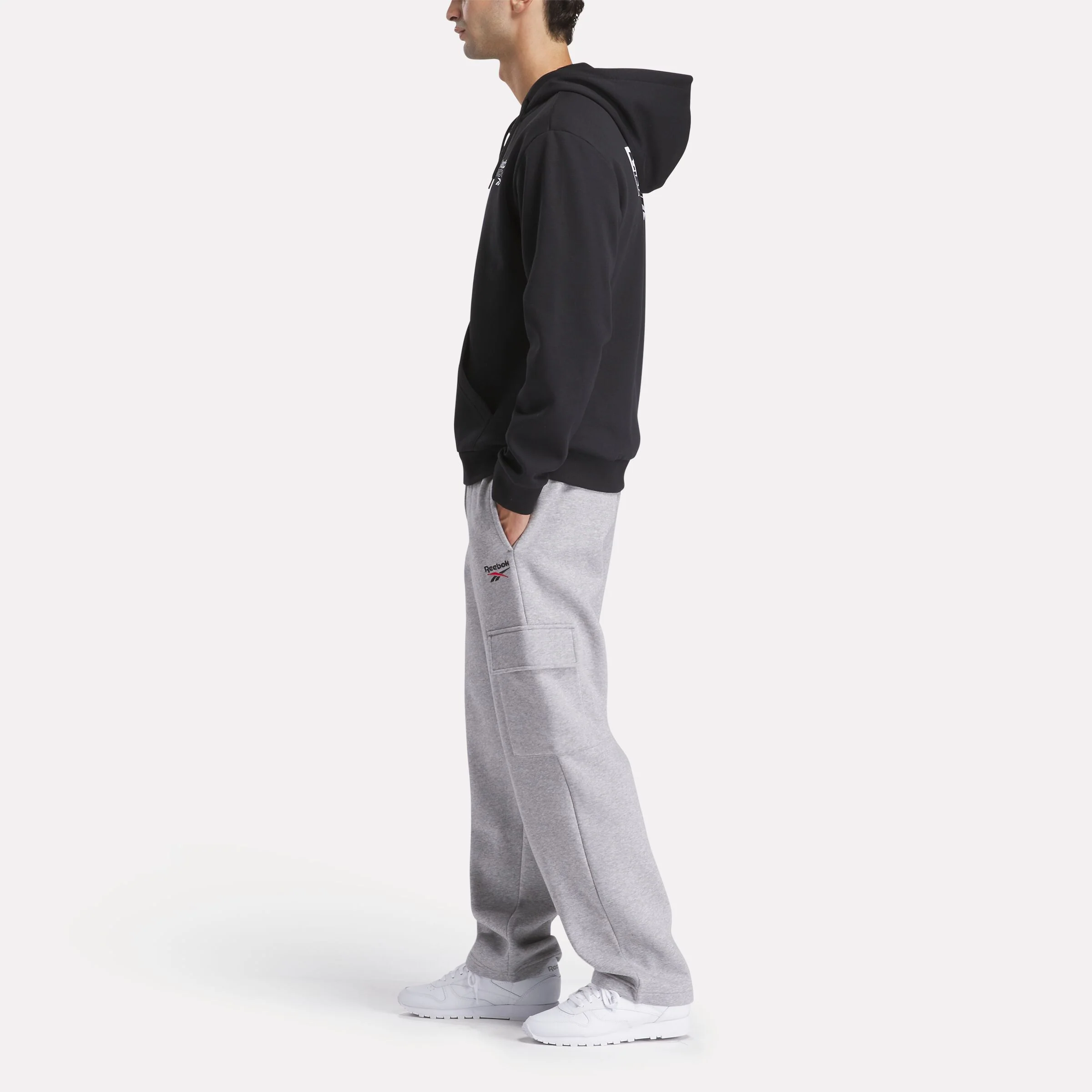 Ri Sl Oh Cargo Pant Mgrey Heather/Vector Red - Image 2