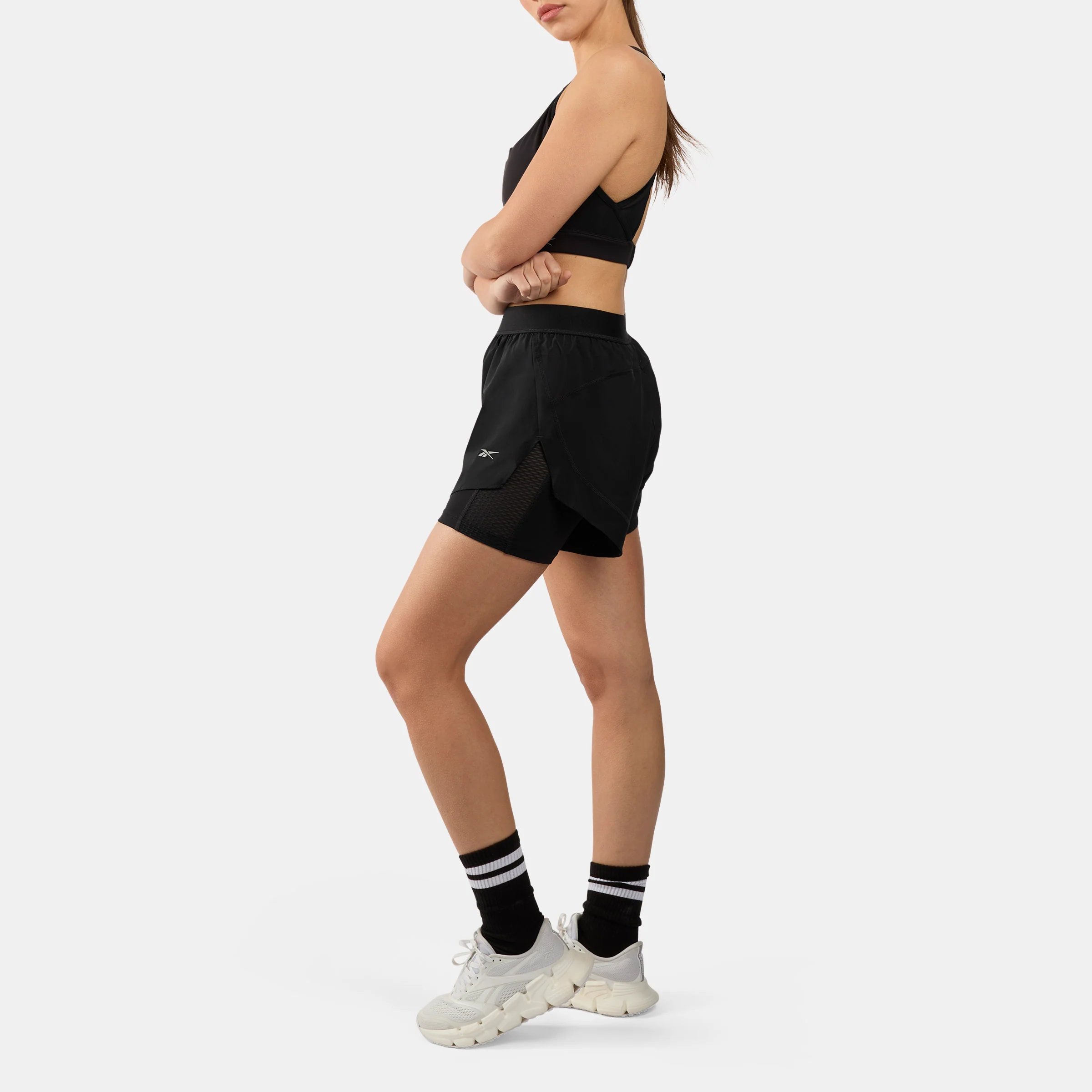 Running 2 In 1 Short Night Black - Image 2