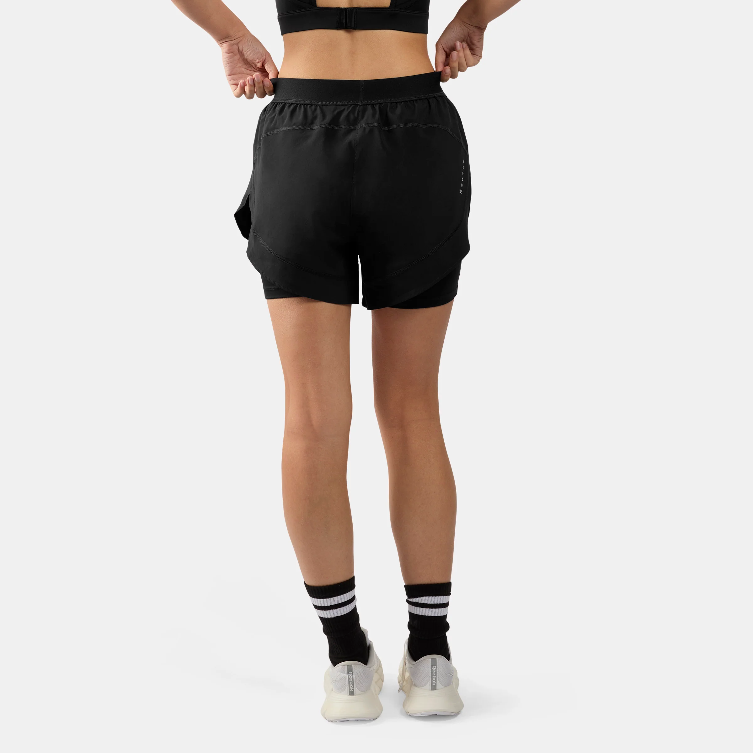 Running 2 In 1 Short Night Black - Image 3